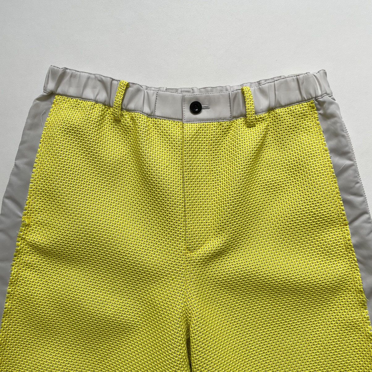 Sacai Reworked Neon Mesh/Nylon Military Shorts Size US 34 / EU 50 - 3 Thumbnail
