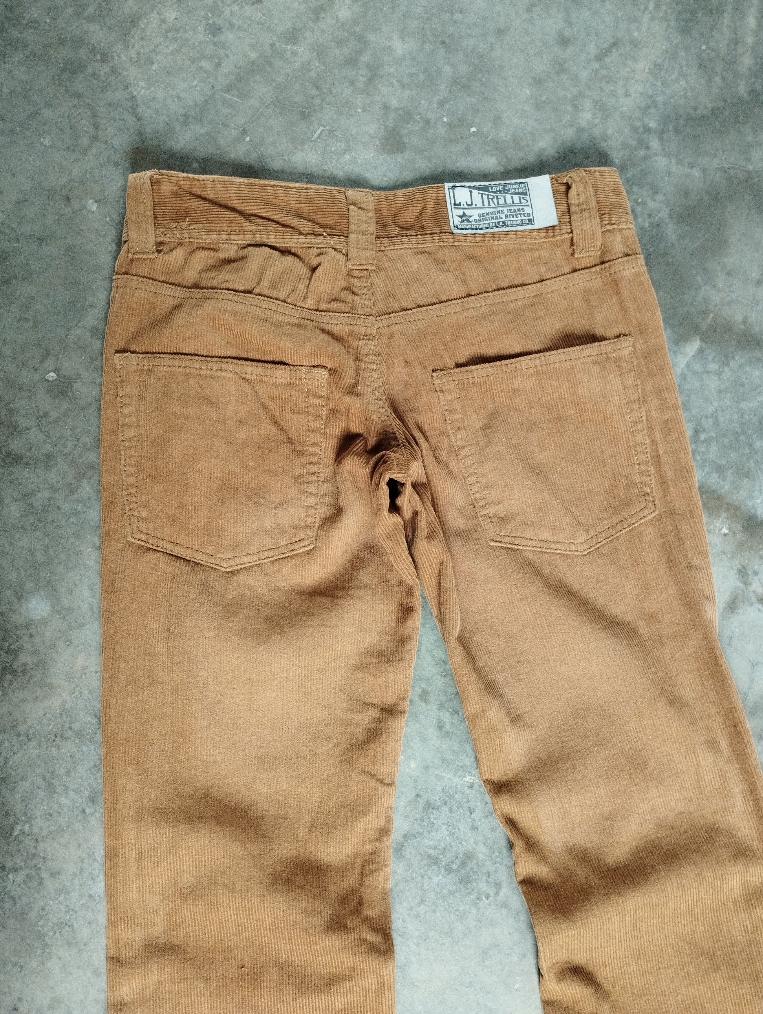 Tornado Mart Flare Jean Japanese Corduroy Love Junkie Bootcut Jeans Size US 29 - 3 Thumbnail