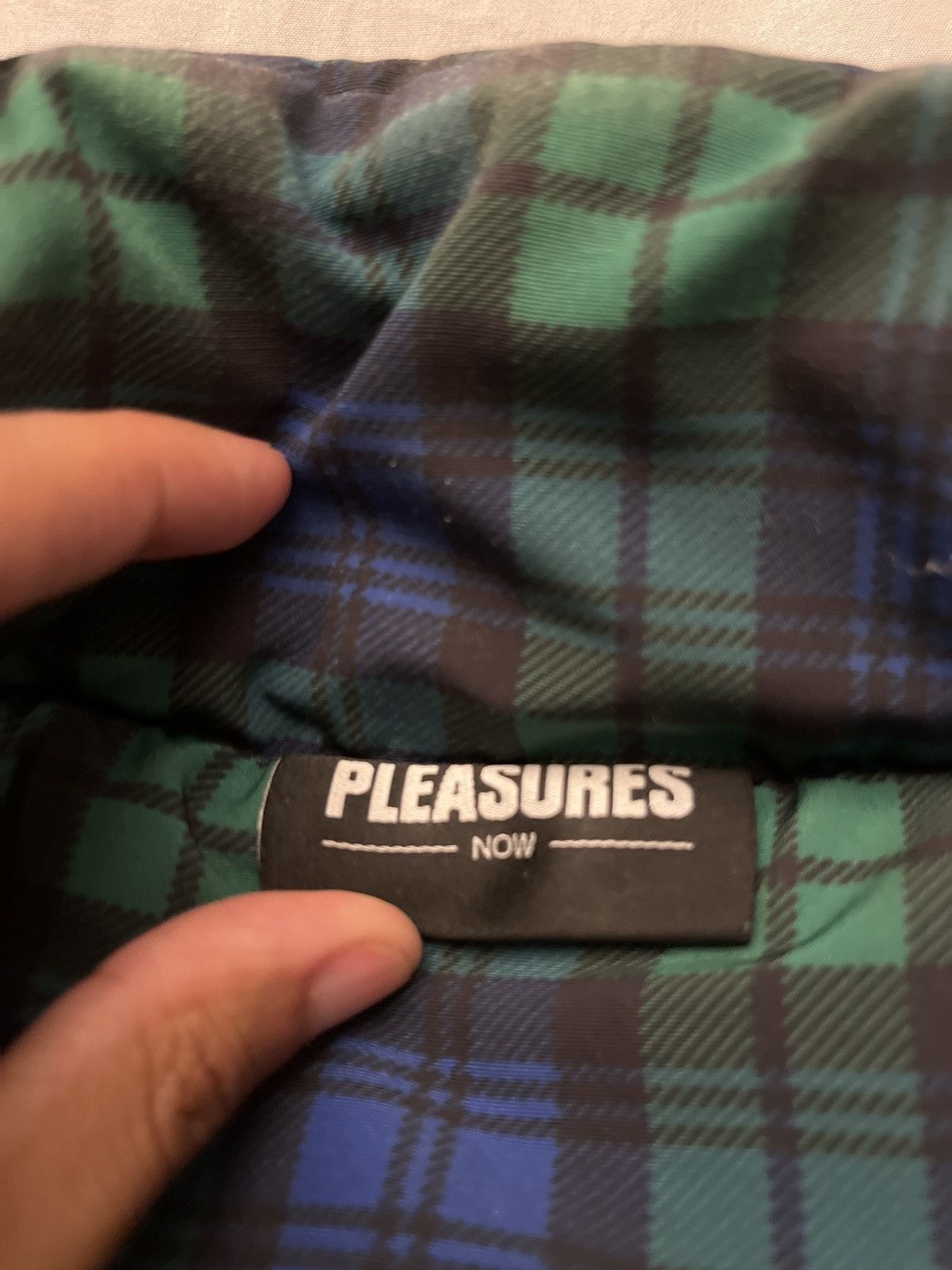 Pleasures Pleasures plaid puffer jacket Size US M / EU 48-50 / 2 - 5 Thumbnail