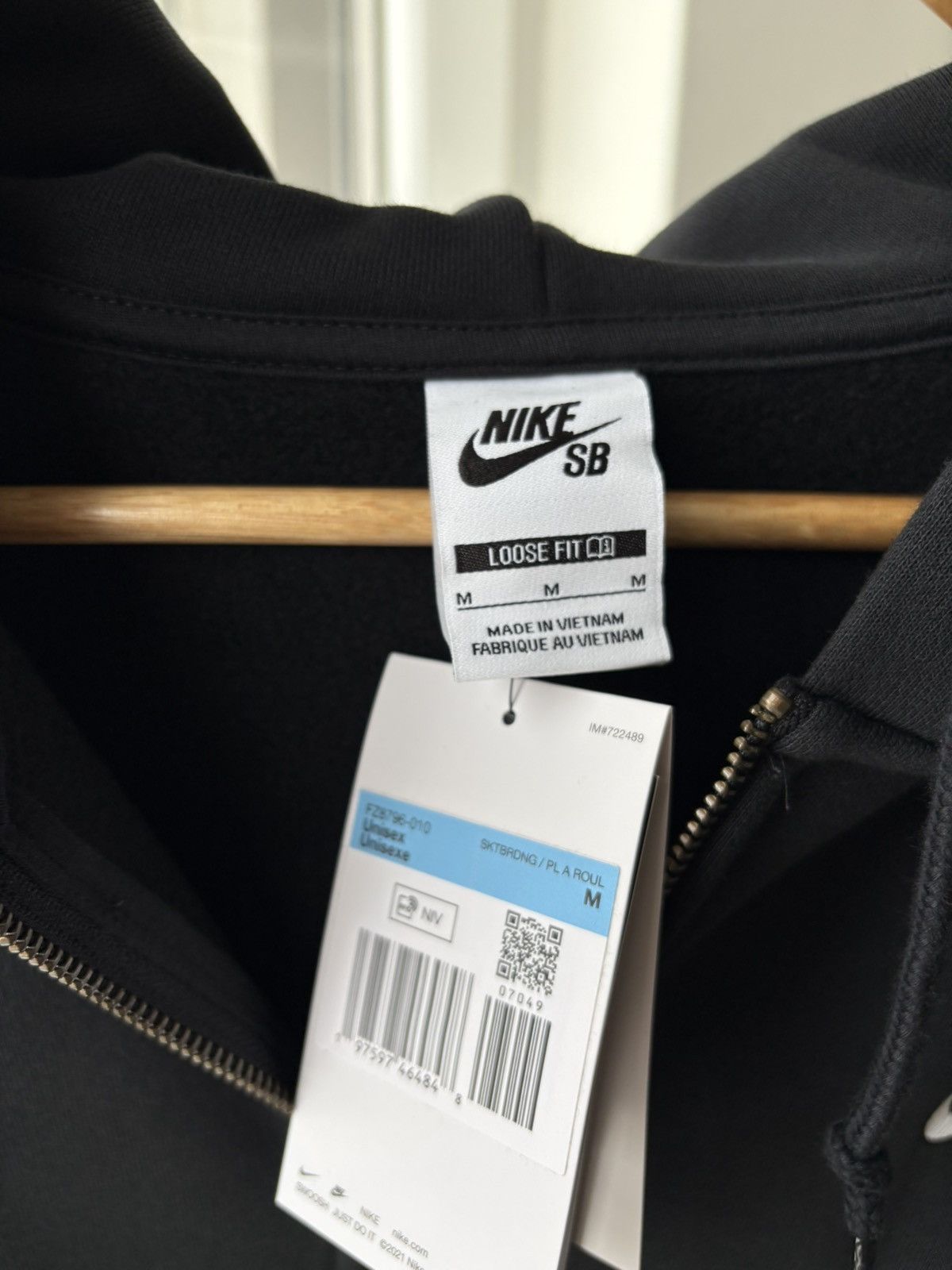 Nike SB Nike SB Zip Hoodie Black Loose Fit Size US M / EU 48-50 / 2 - 4 Thumbnail