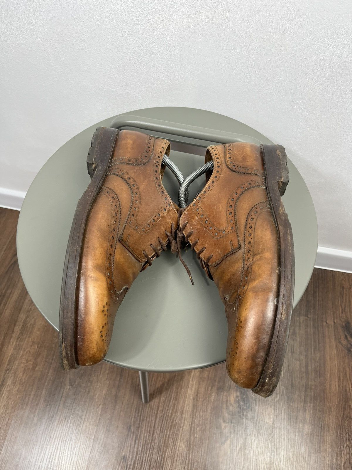 Other Prime Shoes Brown Leather Brogue Shoes Vibram Sole US 9.5 Size US 9.5 / EU 42-43 - 9 Thumbnail