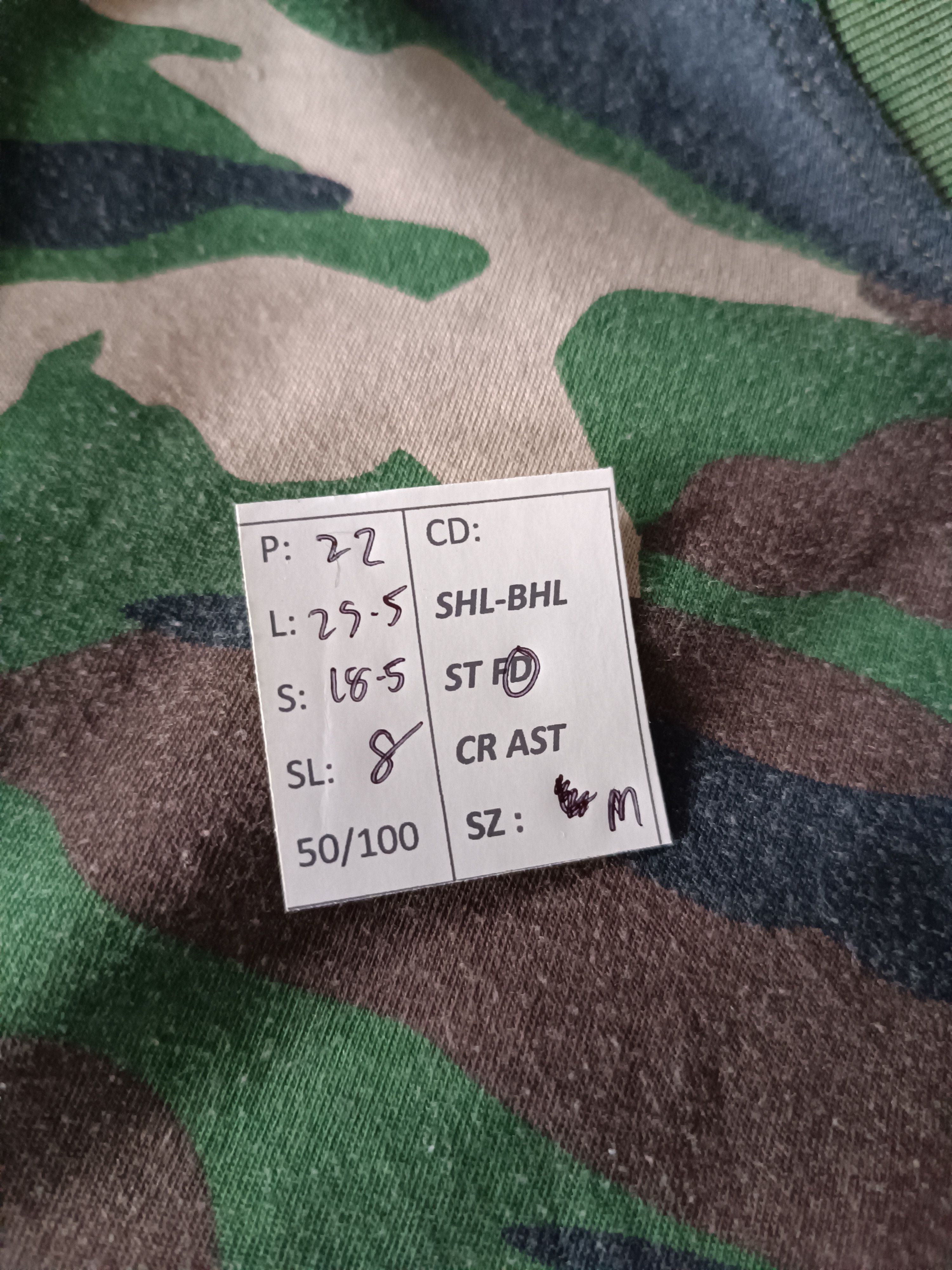Other VINTAGE ARMY CAMOUFLAGE ASIA TROPICAL CAMO RARE TEE Size US M / EU 48-50 / 2 - 14 Thumbnail