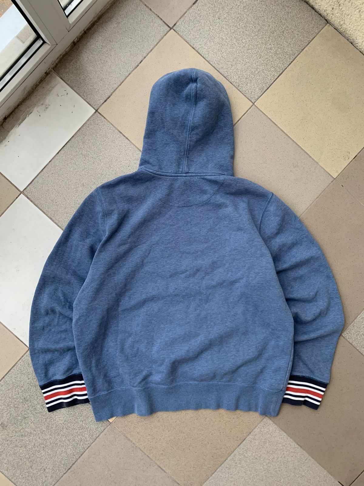 Nike × Vintage 90s Nike Vintage Streetwear Hoodie Athletic Dept Big Logo Size US XL / EU 56 / 4 - 2 Thumbnail
