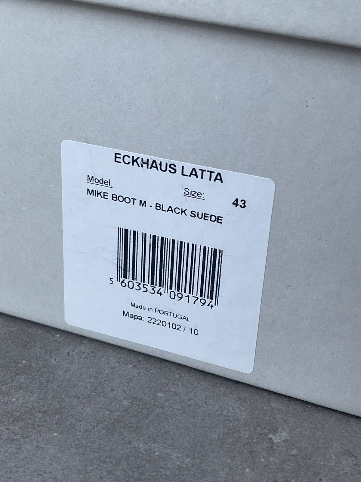 Eckhaus Latta !DS! FW23 Eckhaus Latta Mike Black Suede Boots Size US 10 / EU 43 - 22 Thumbnail