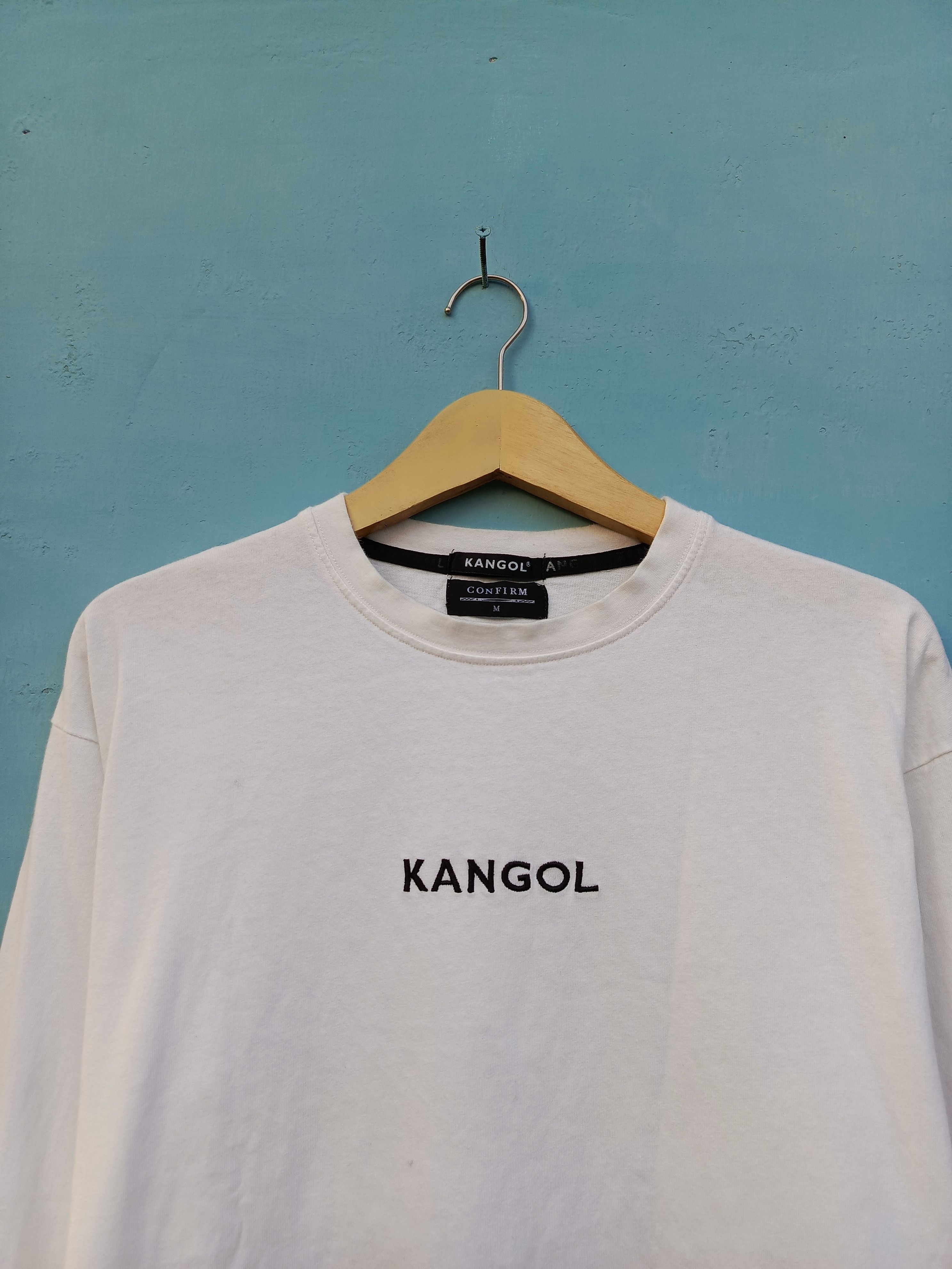 Designer × Kangol Kangol born brit hish established in 1938 long sleeve tshirt Size US M / EU 48-50 / 2 - 2 Thumbnail