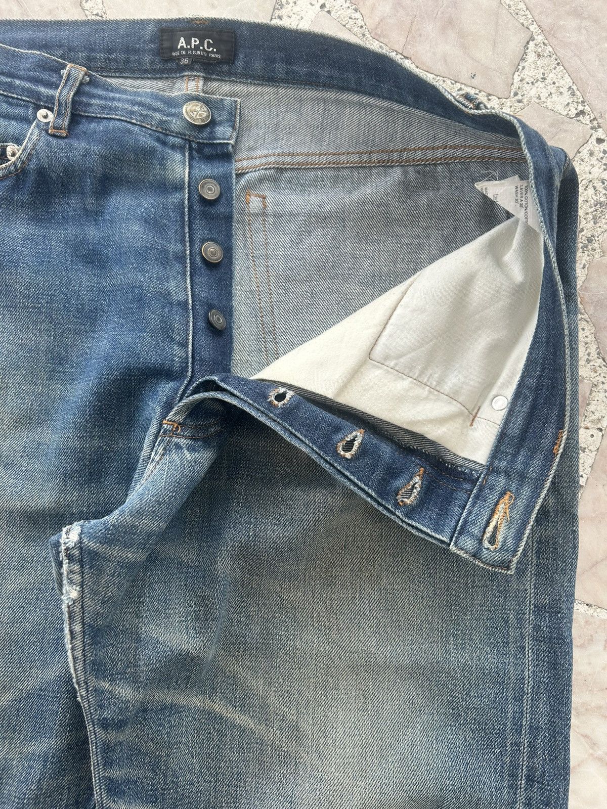 A.P.C. A.P.C Vintage Denim Jorts Selvedge Size US 36 / EU 52 - 5 Thumbnail