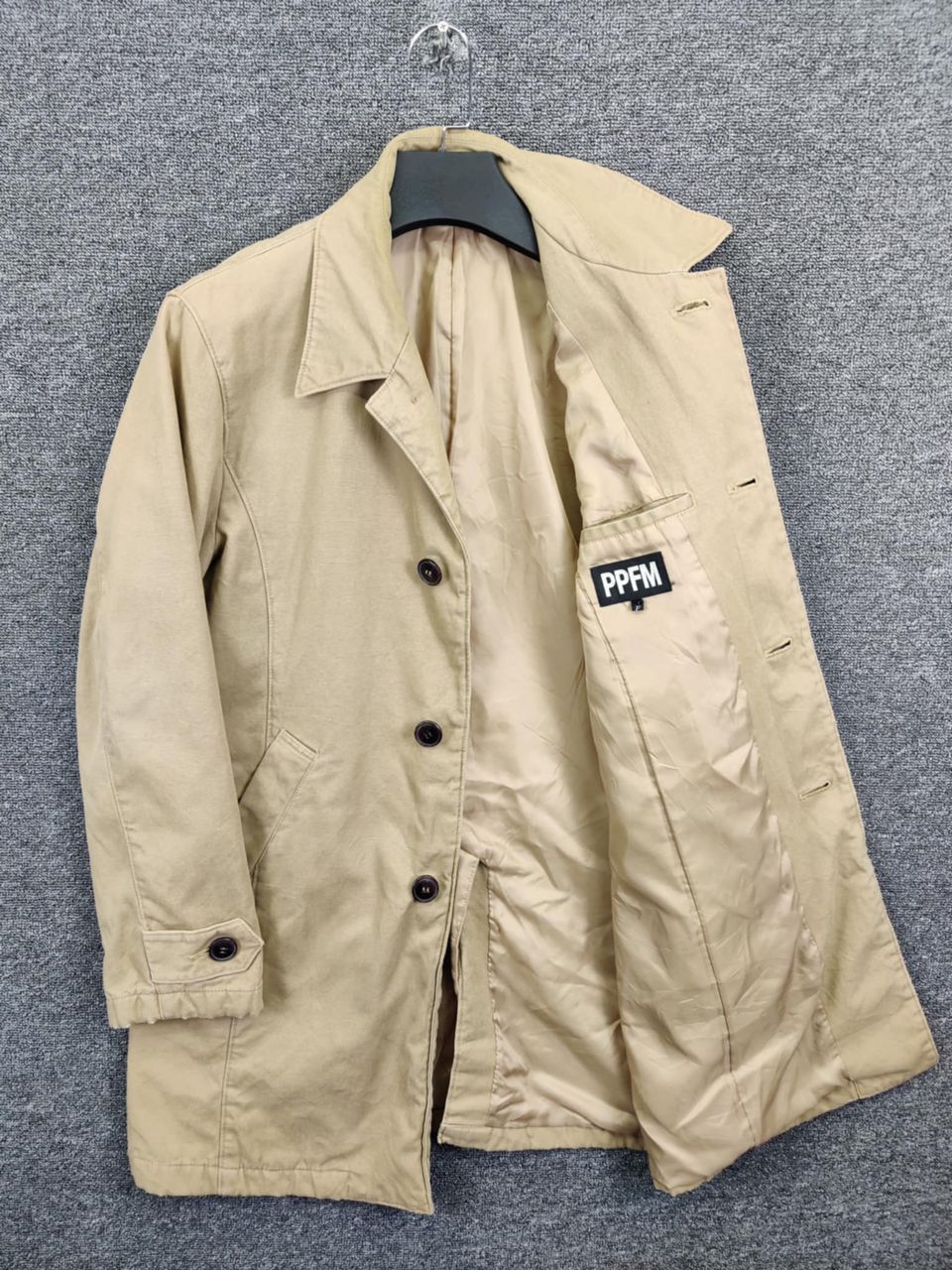 PPFM Vintage 90s PPFM Trench Coat Button Size US M / EU 48-50 / 2 - 6 Thumbnail