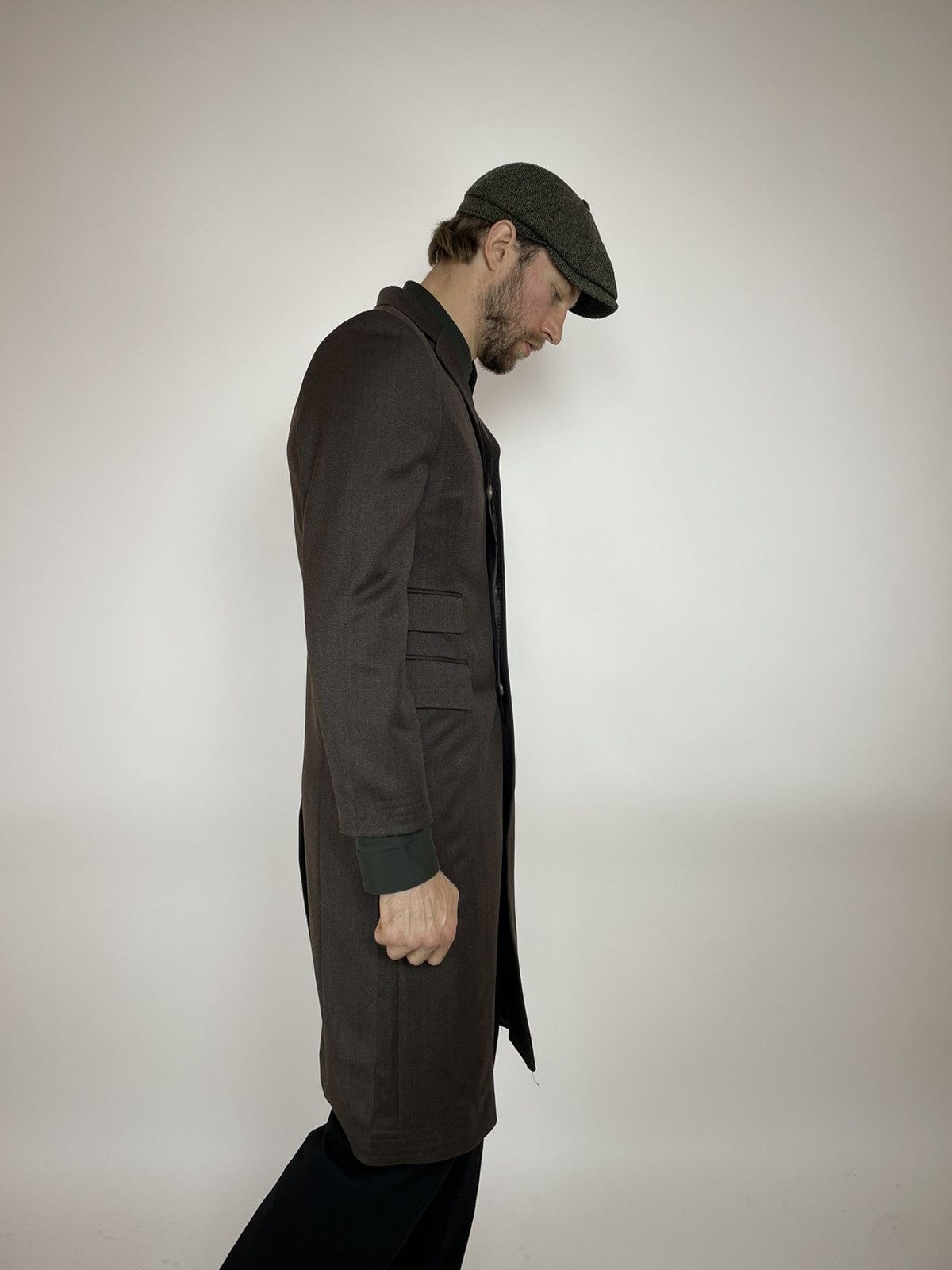 Other DOLZER Wool Coat Slim fit VITALE BARBERIS CANONICO FABRIC Size US S / EU 44-46 / 1 - 8 Thumbnail