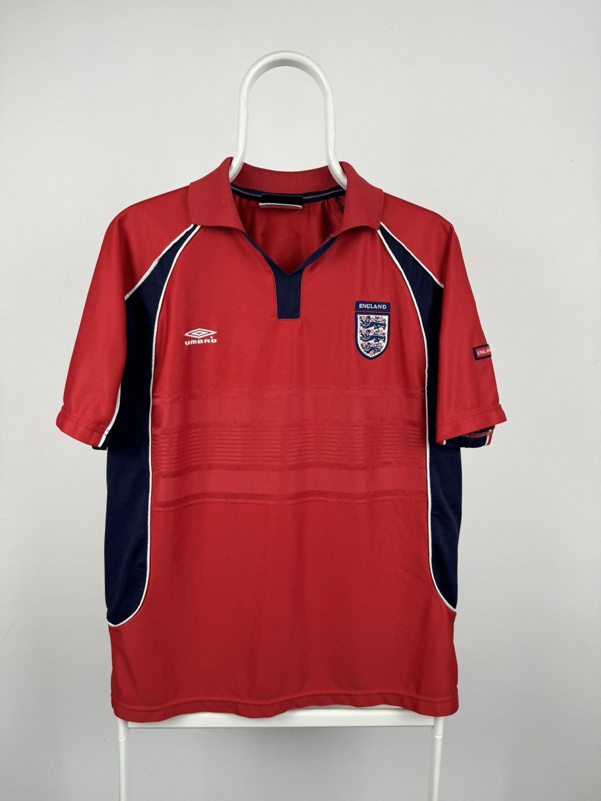 Umbro Vintage Umbro England Training Shirt Jersey Polo Size US M / EU 48-50 / 2 - 1 Thumbnail