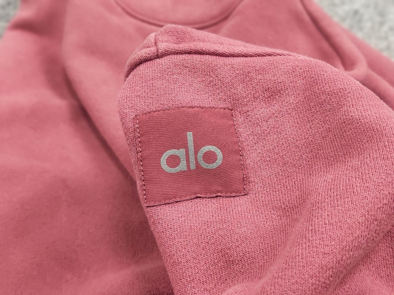 Alo Alo Yoga Accolade Crew Neck Oversized Sweatshirt purple pink Size L / US 10 / IT 46 - 11 Thumbnail