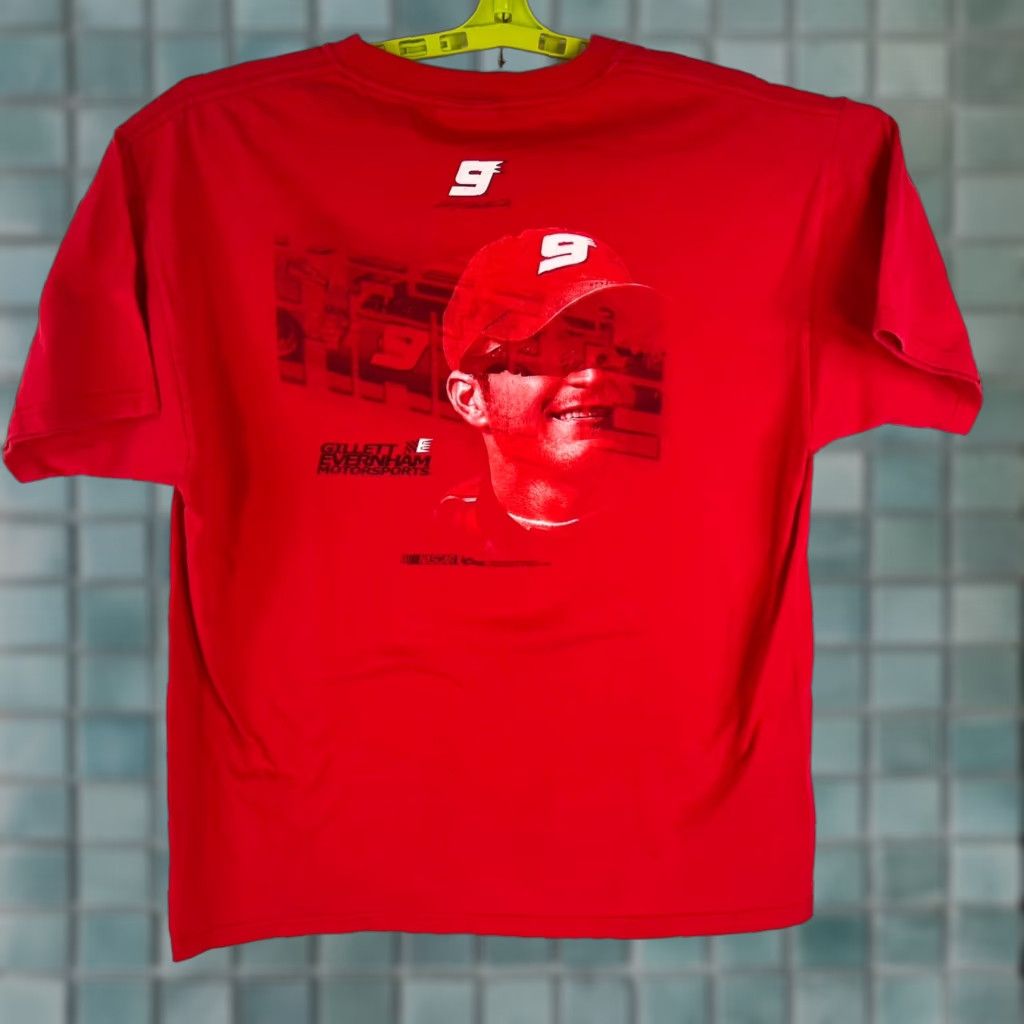 Chase Authentics Kasey Kahne Budweiser #9 NASCAR Shirt Mens XL Red 2 Sided Graphic Chase Authentics Logo NASCAR Shirt Men XL Red 2 Sided Graphic Chase Tag Size US XL / EU 56 / 4 - 1 Thumbnail