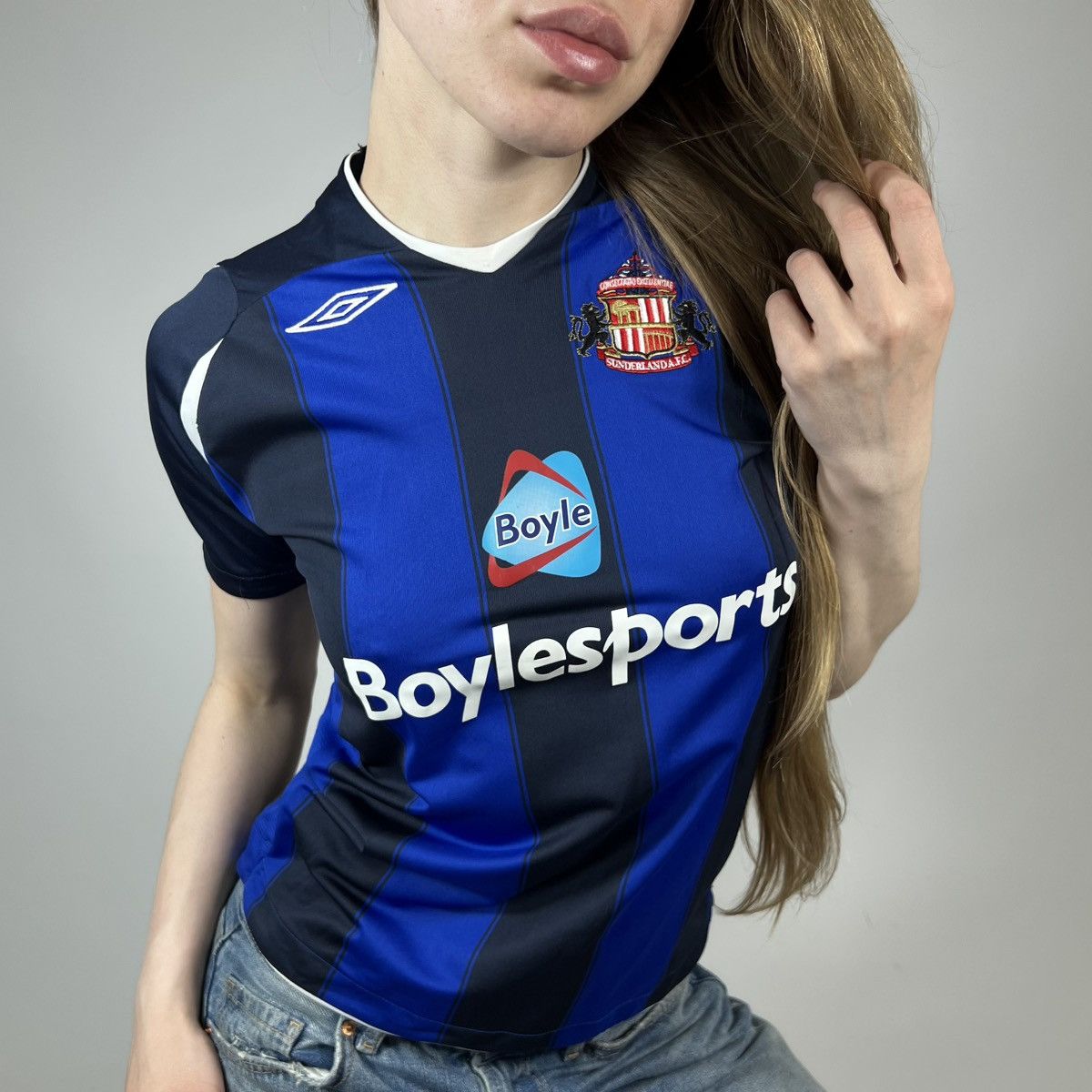Umbro Vintage Y2K Umbro Teemu Tainio Sunderland Soccer Jersey Size XS / US 0-2 / IT 36-38 - 1 Thumbnail
