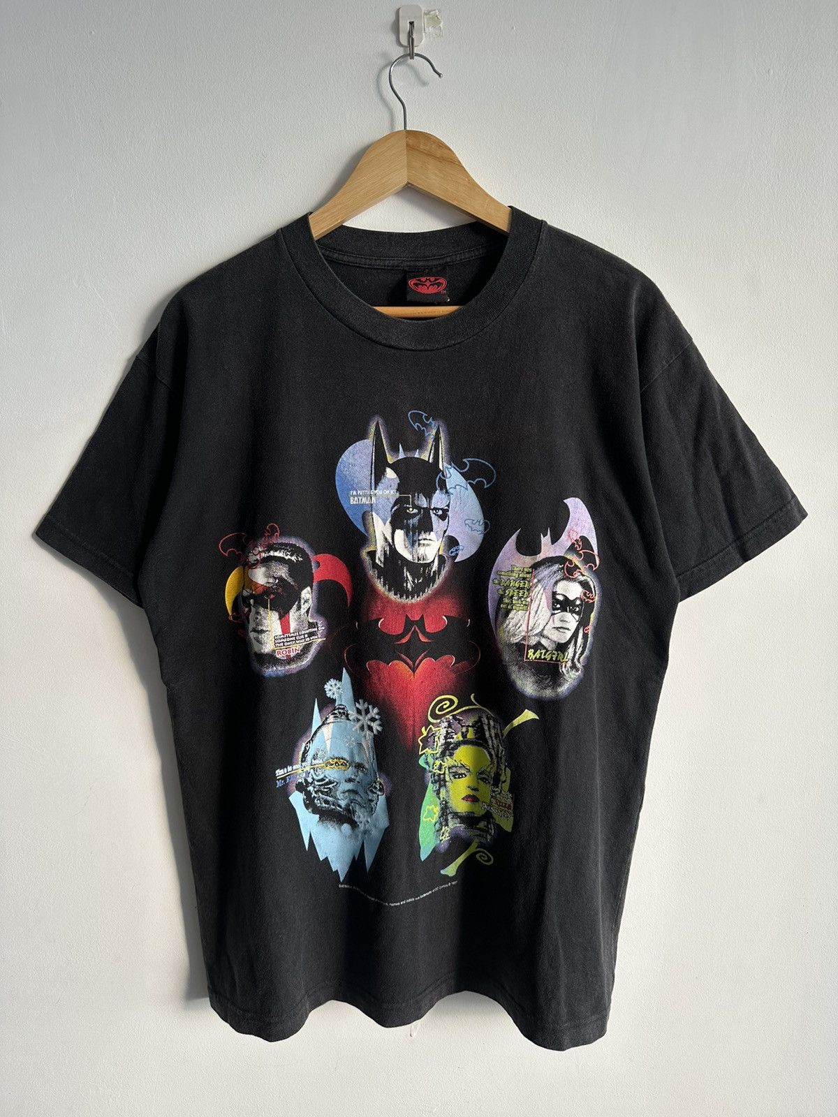 DC Comics × Vintage Vintage 90’s Batman Robin Movie USA RARE Tee Size US L / EU 52-54 / 3 - 2 Thumbnail