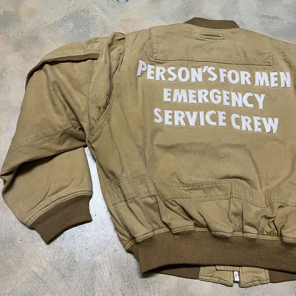 Japanese Brand Person’s For Men Big Logo Bomber Jacket Size US M / EU 48-50 / 2 - 18 Thumbnail