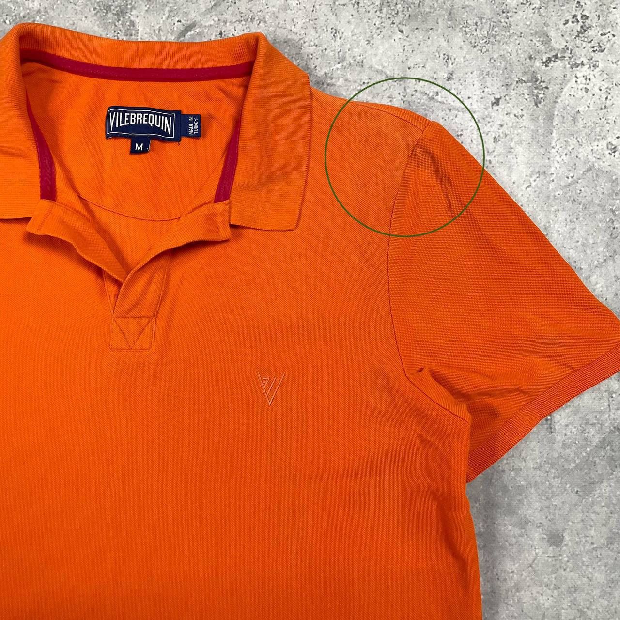 Vilebrequin Vilebrequin Pyramid Cotton Polo Shirt Orange Size M Size US M / EU 48-50 / 2 - 6 Thumbnail