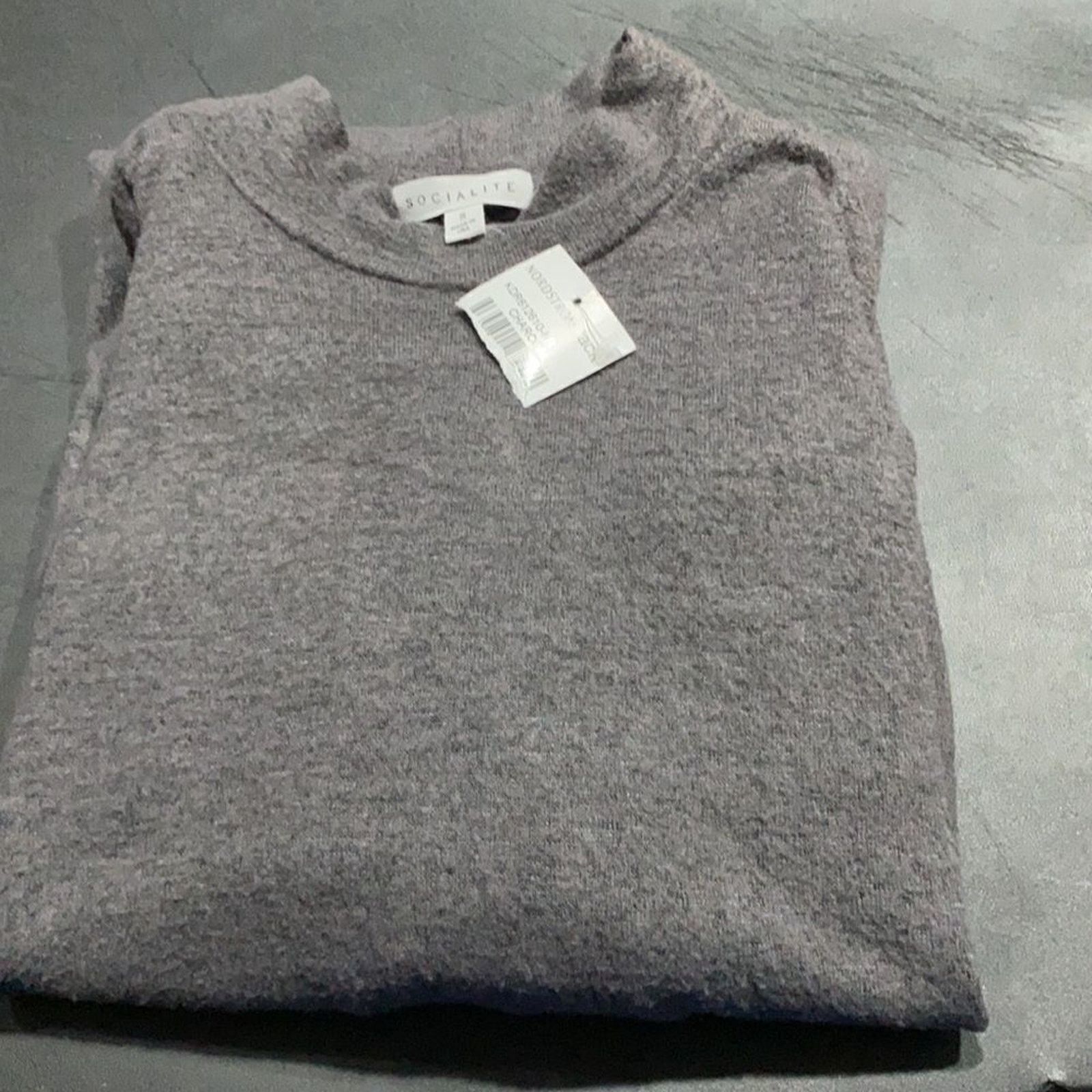 Nordstrom Socialite | Women’s Sweatshirt Dress sz S NEW #X599 Size S / US 4 / IT 40 - 3 Thumbnail