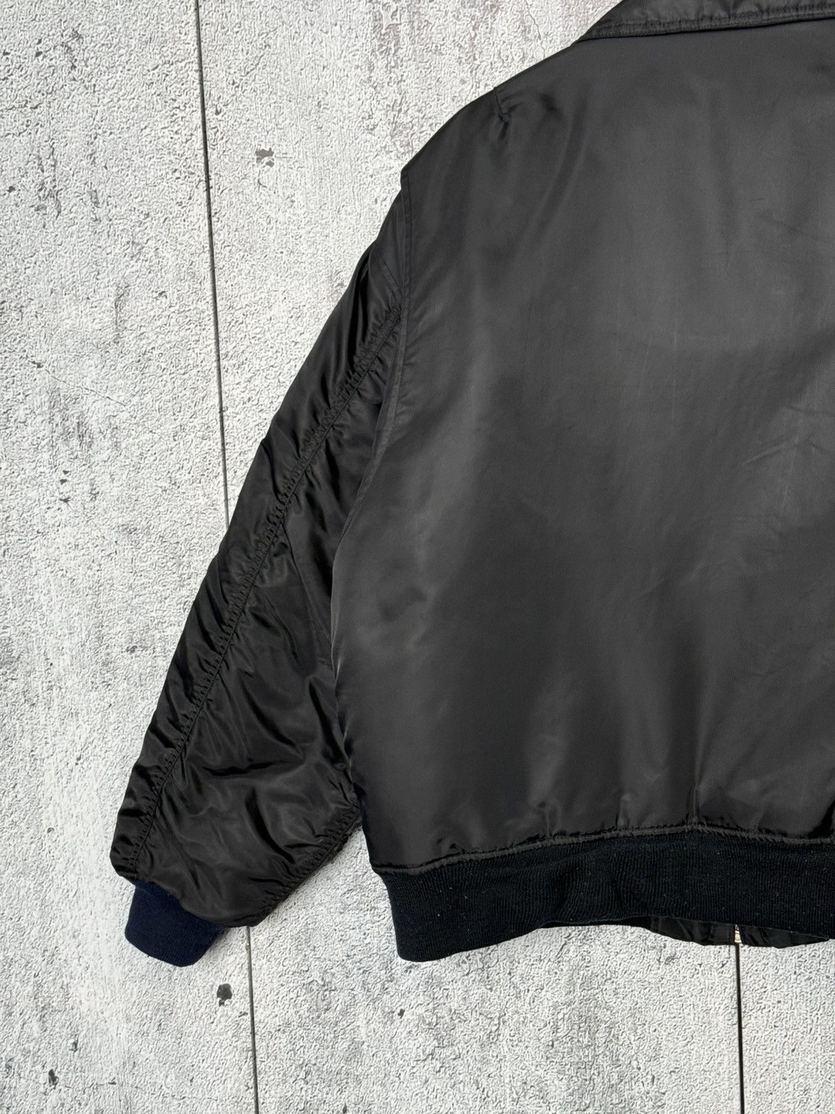 Alpha Industries CWU 45/P Flight Nylon Bomber Jacket USA Military Style MA-1 Size US M / EU 48-50 / 2 - 18 Thumbnail