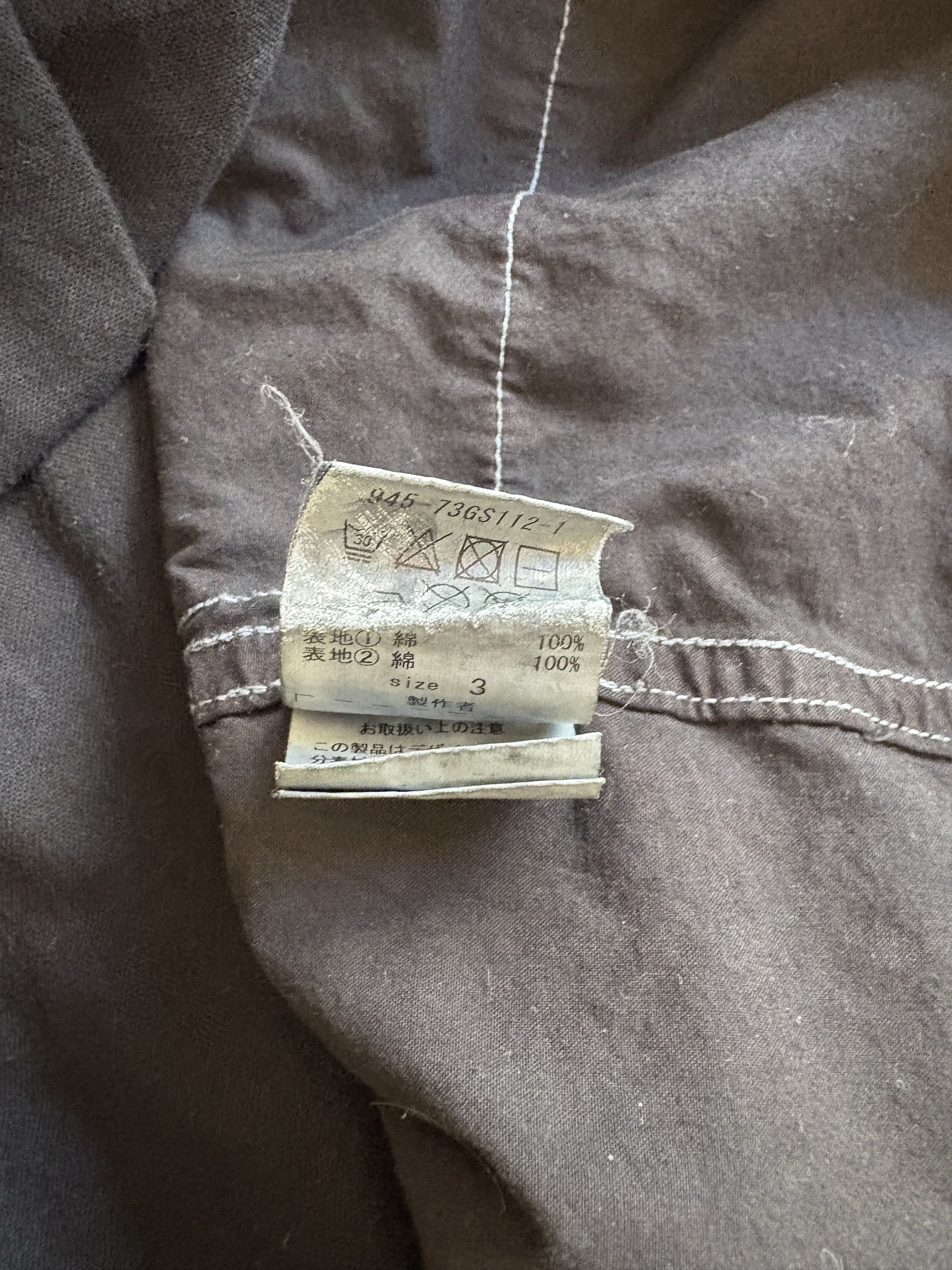 Blackmeans DISTRESSED COTTON CARGO JACKET Size US L / EU 52-54 / 3 - 13 Thumbnail