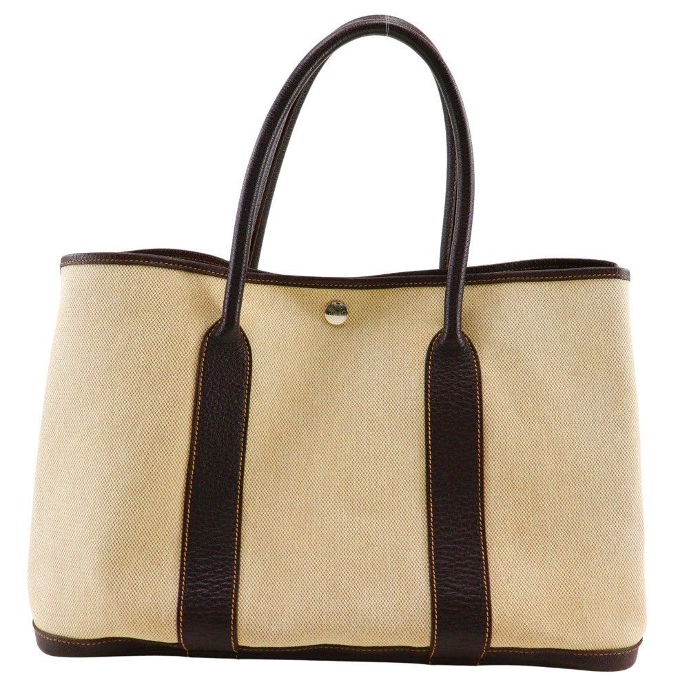 Hermes Hermes Garden Party Tote Toile and Leather Size ONE SIZE - 1 Thumbnail