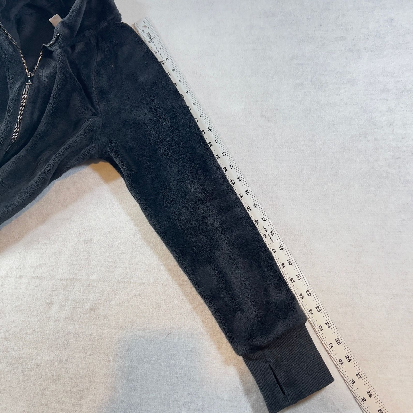 Free Country Fleece Full Zip Jogger Free Country Woman's L Black Pockets Size L / US 10 / IT 46 - 17 Thumbnail