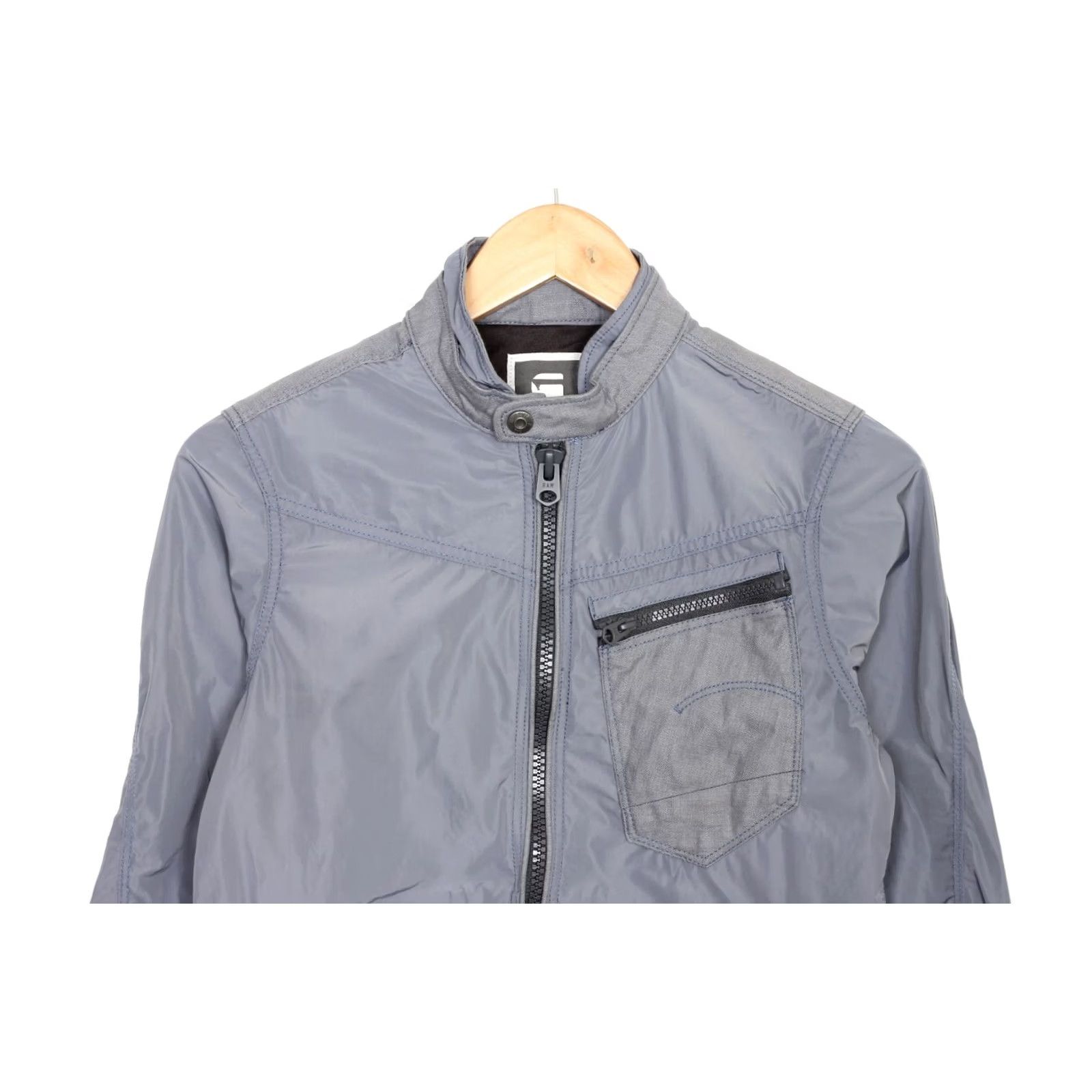 G-Star G-STAR ARC ZIP OVERSHIRT L/S Jacket Men XS Grey Polyester MJ2590 Size US XS / EU 42 / 0 - 2 Thumbnail