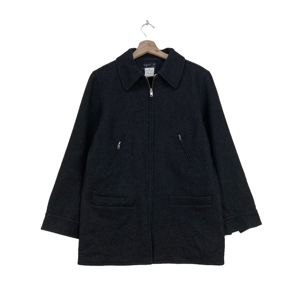 agnes b. 🔥Vintage Agnes B Wool Jacket Size M / US 6-8 / IT 42-44 - 1 Thumbnail