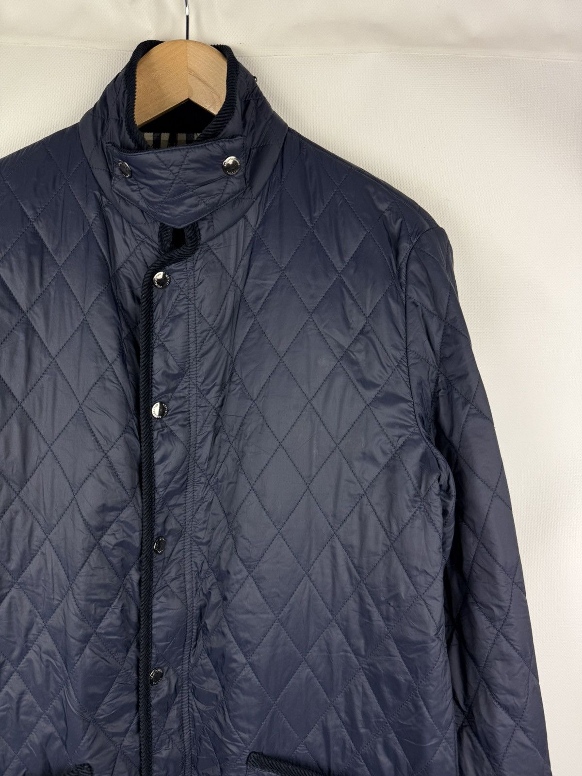 Aquascutum Aquascutum Men’s Quilted Check Lined Jacket Size S Size US S / EU 44-46 / 1 - 5 Thumbnail