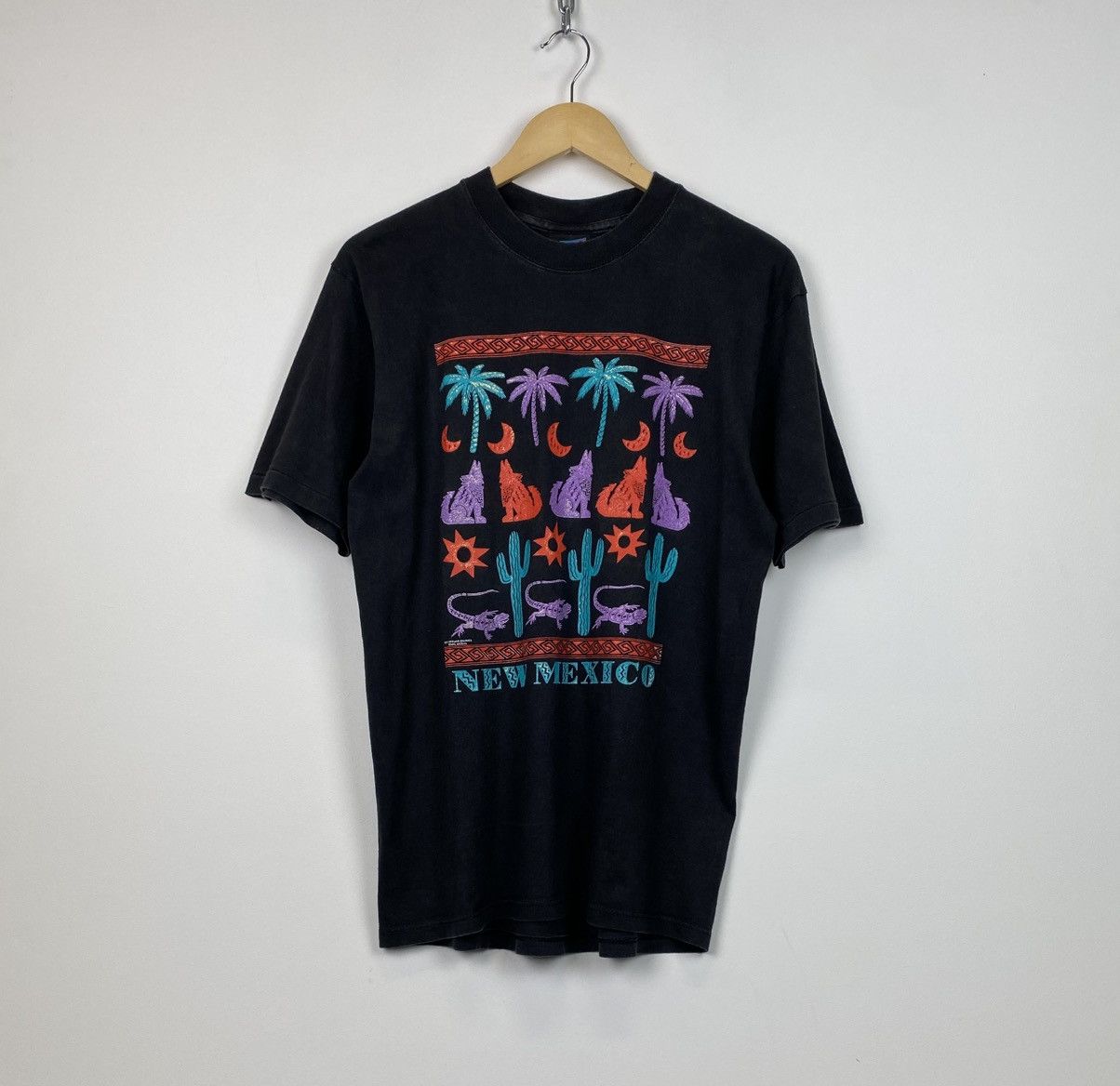 Other Vintage New Mexico USA 1993 Graphic T-Shirt Size M Top Black Size US M / EU 48-50 / 2 - 1 Thumbnail