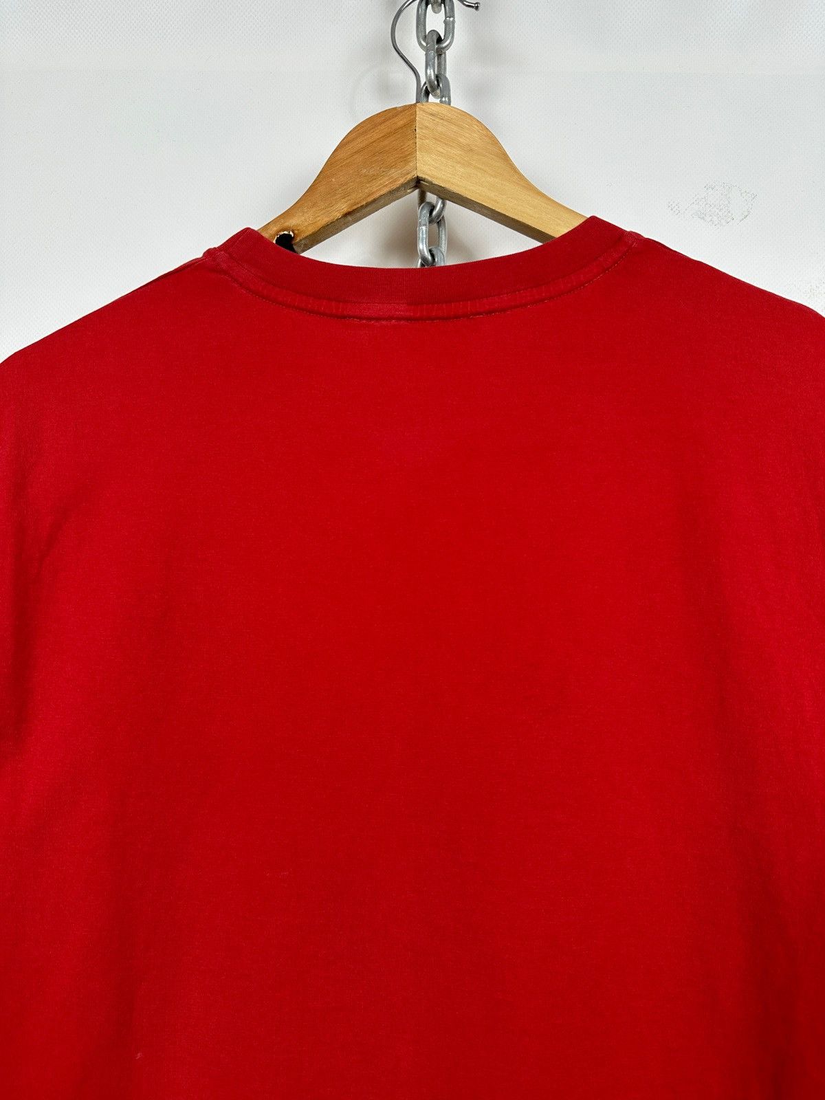 Givenchy Givenchy Distressed Logo Red T-Shirt Size US M / EU 48-50 / 2 - 11 Thumbnail