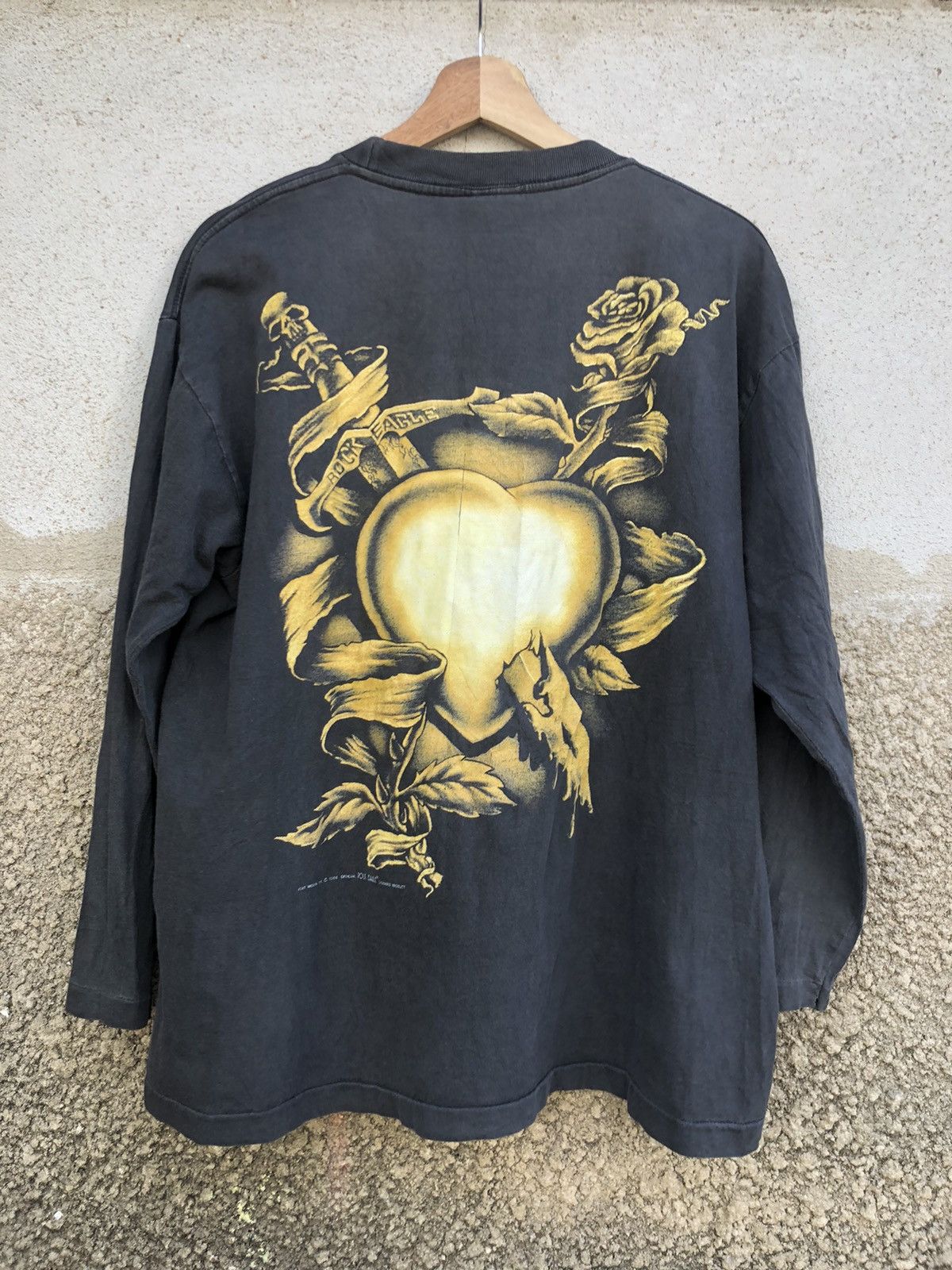 Band Tees 1990s vintage DEATH "Symbolic" long-sleeve t-shirt Metal Size US L / EU 52-54 / 3 - 2 Thumbnail