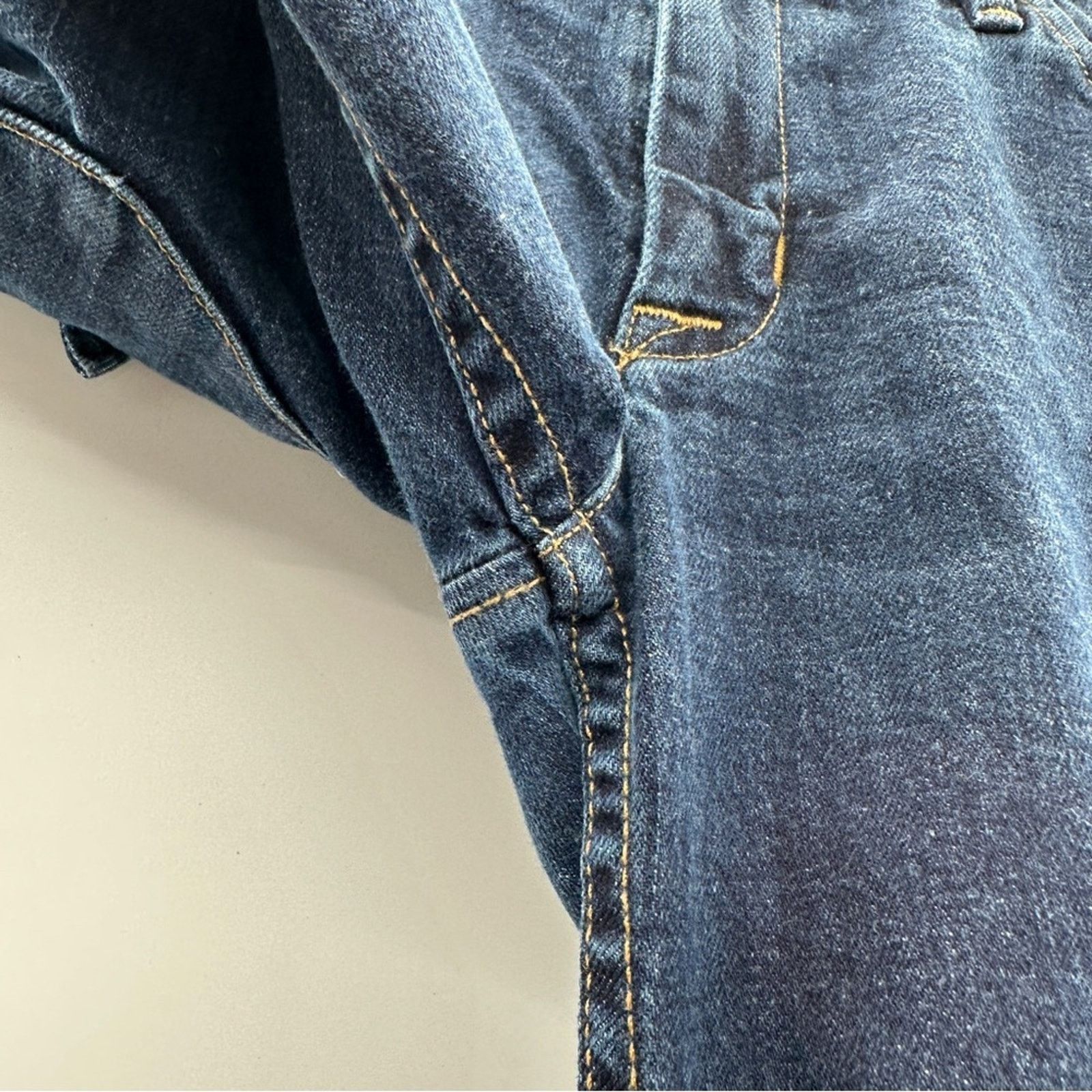 Hudson Hudson Carly Mid Rise Straight Leg Dark Wash Jeans Size 27 Size 27" / US 4 / IT 40 - 5 Thumbnail