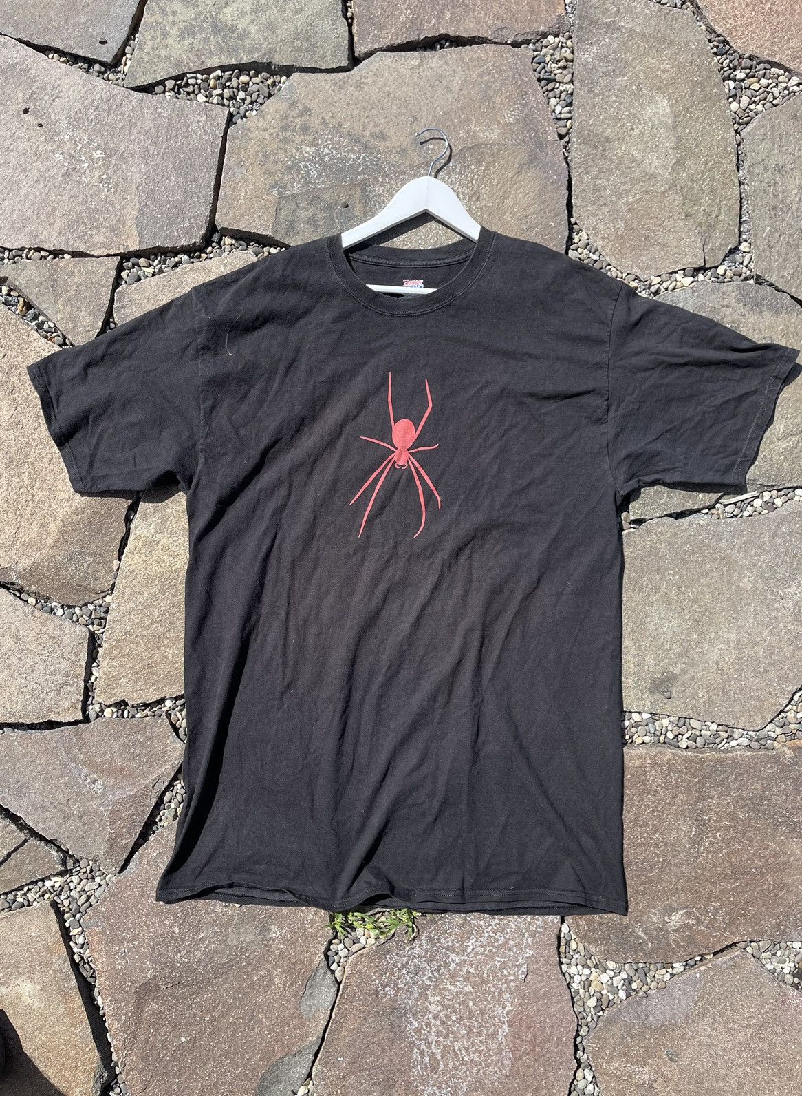 Vintage 90’s Hanes Spider Vintage t-shirt tee black marvel spiderman Size US XXL / EU 58 / 5 - 1 Thumbnail