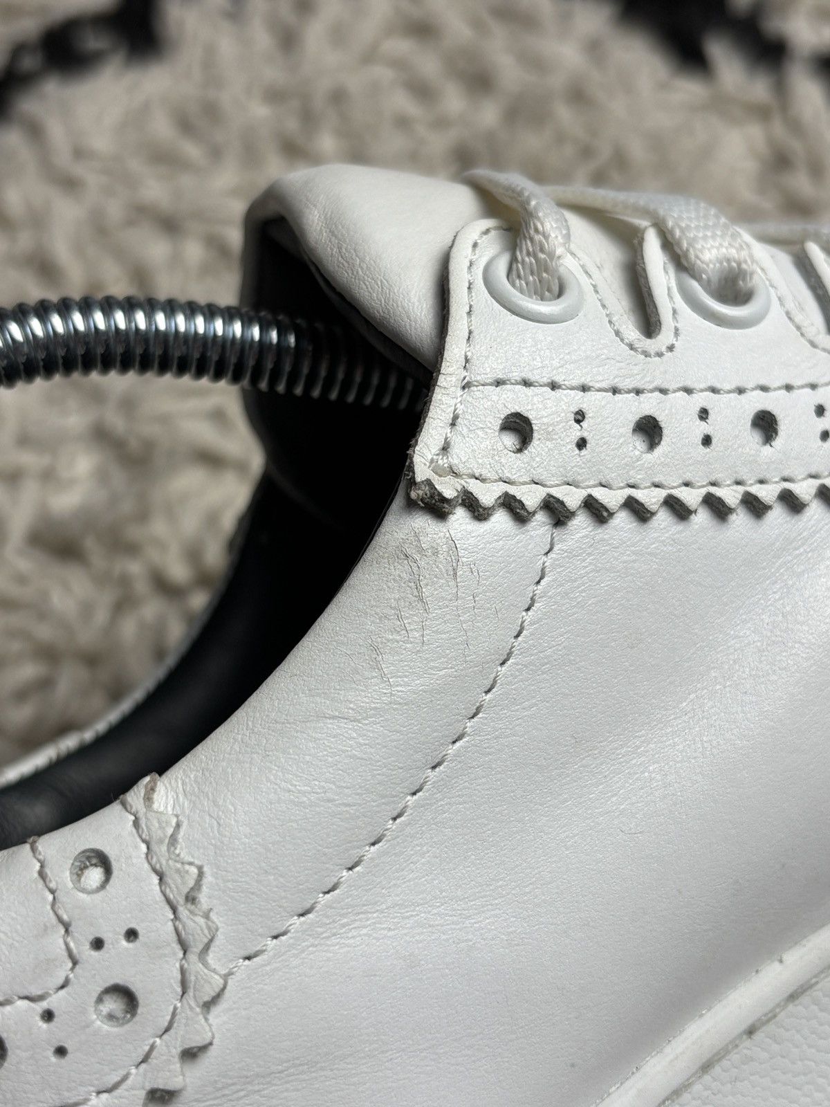 Mulberry Mulberry White Leather Low Top Sneakers Trainers Size US 6 / IT 36 - 8 Thumbnail
