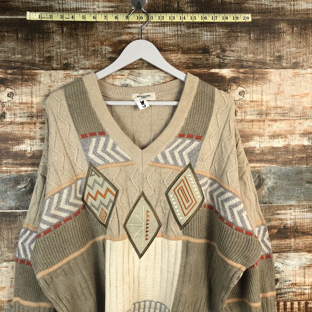 Japanese Brand DLL Destinare Uomo art vintage sweatshirt Knitwear #C036 Size US L / EU 52-54 / 3 - 2 Thumbnail