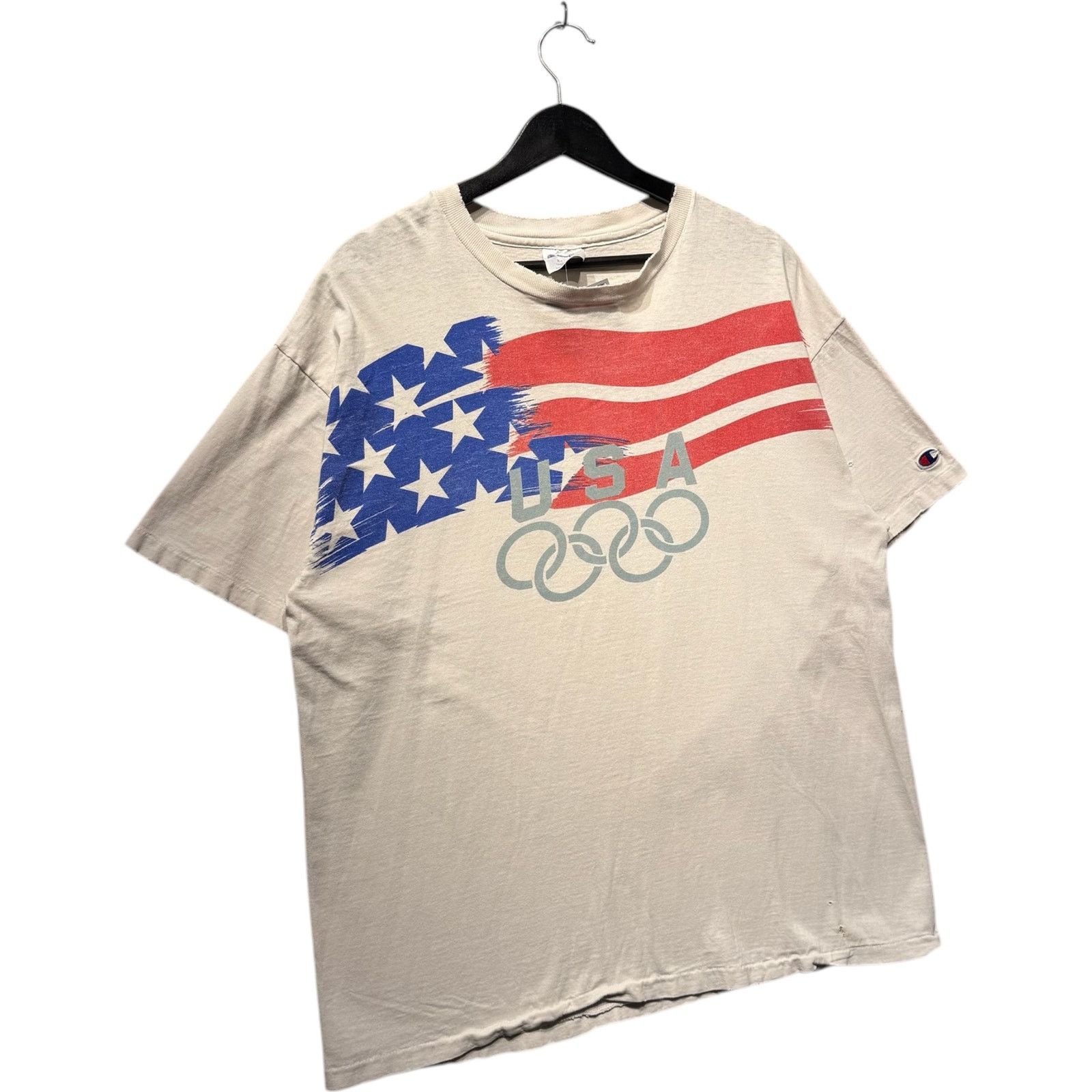 Champion Vintage Champion USA Olympics Tee XL Size US XL / EU 56 / 4 - 4 Thumbnail