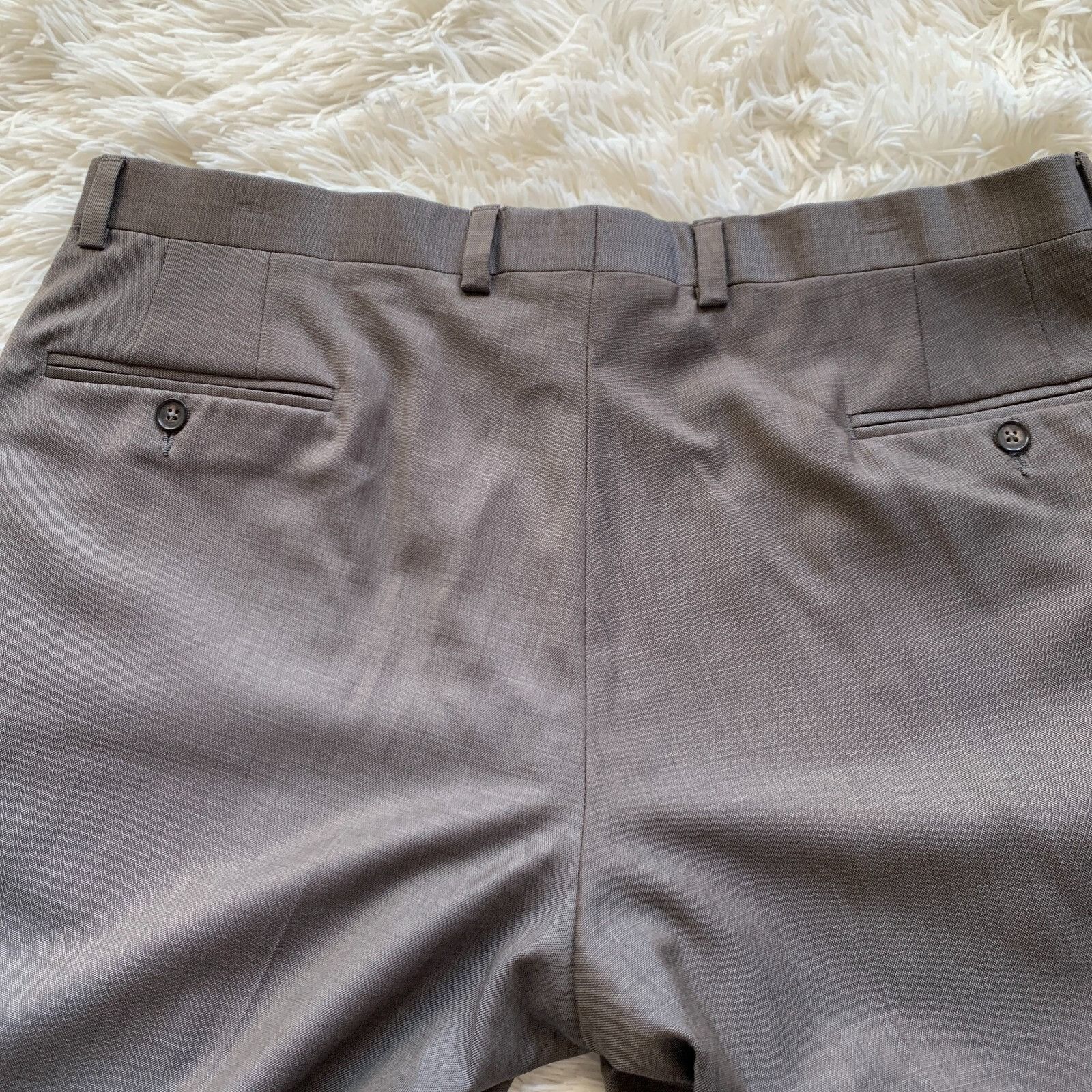 Ted Baker Ted Baker London Jefferson Pant Flat Front Wool Dress Pants Size 38R - 10 Thumbnail