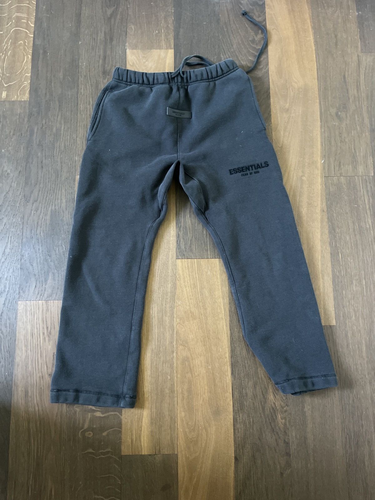 Fear of God Black Essentials Sweatpants Grailed