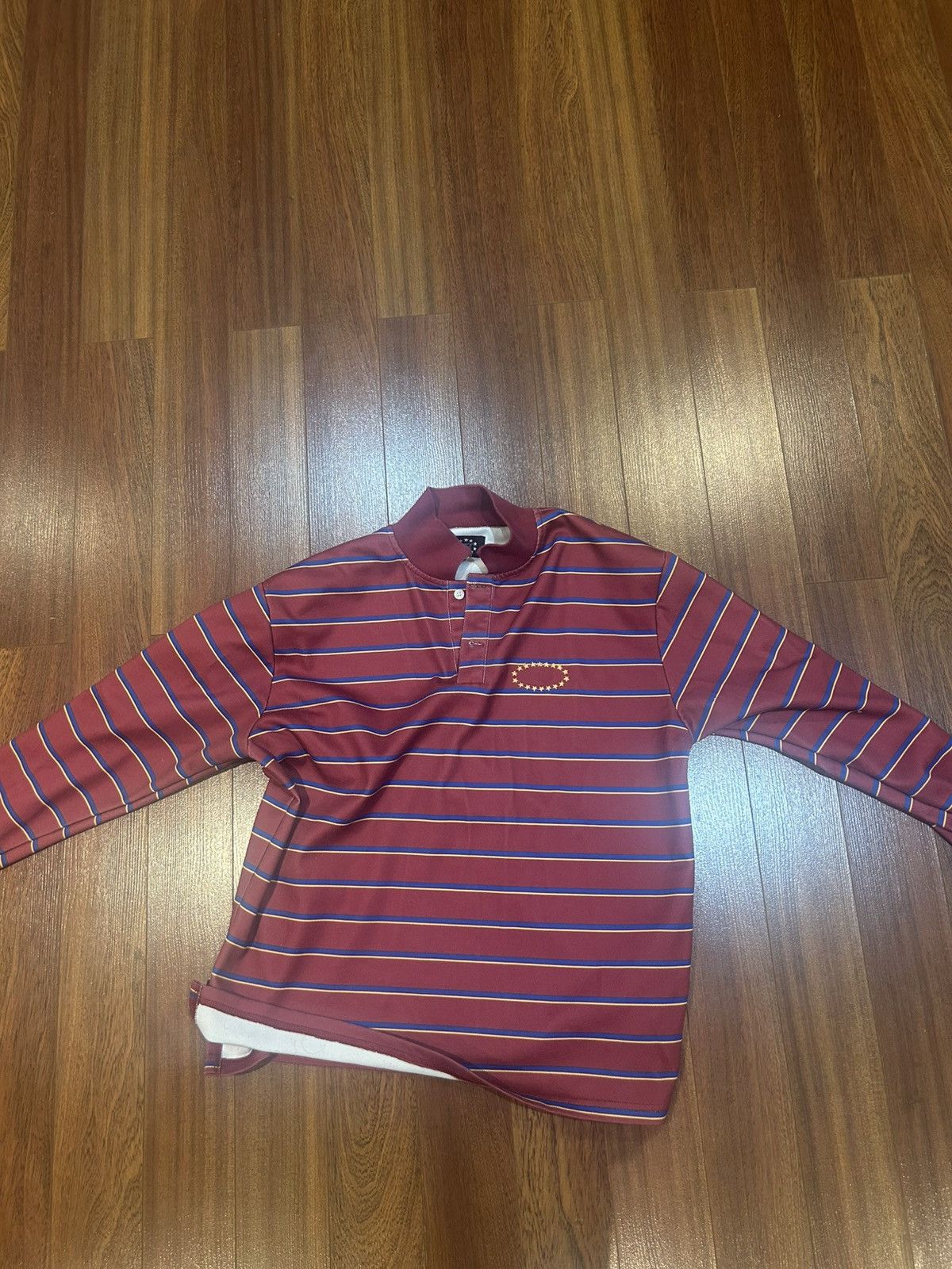 Japanese Brand AFB AFB AFB RED STAR POLO BUTTON UP Size US S / EU 44-46 / 1 - 2 Thumbnail