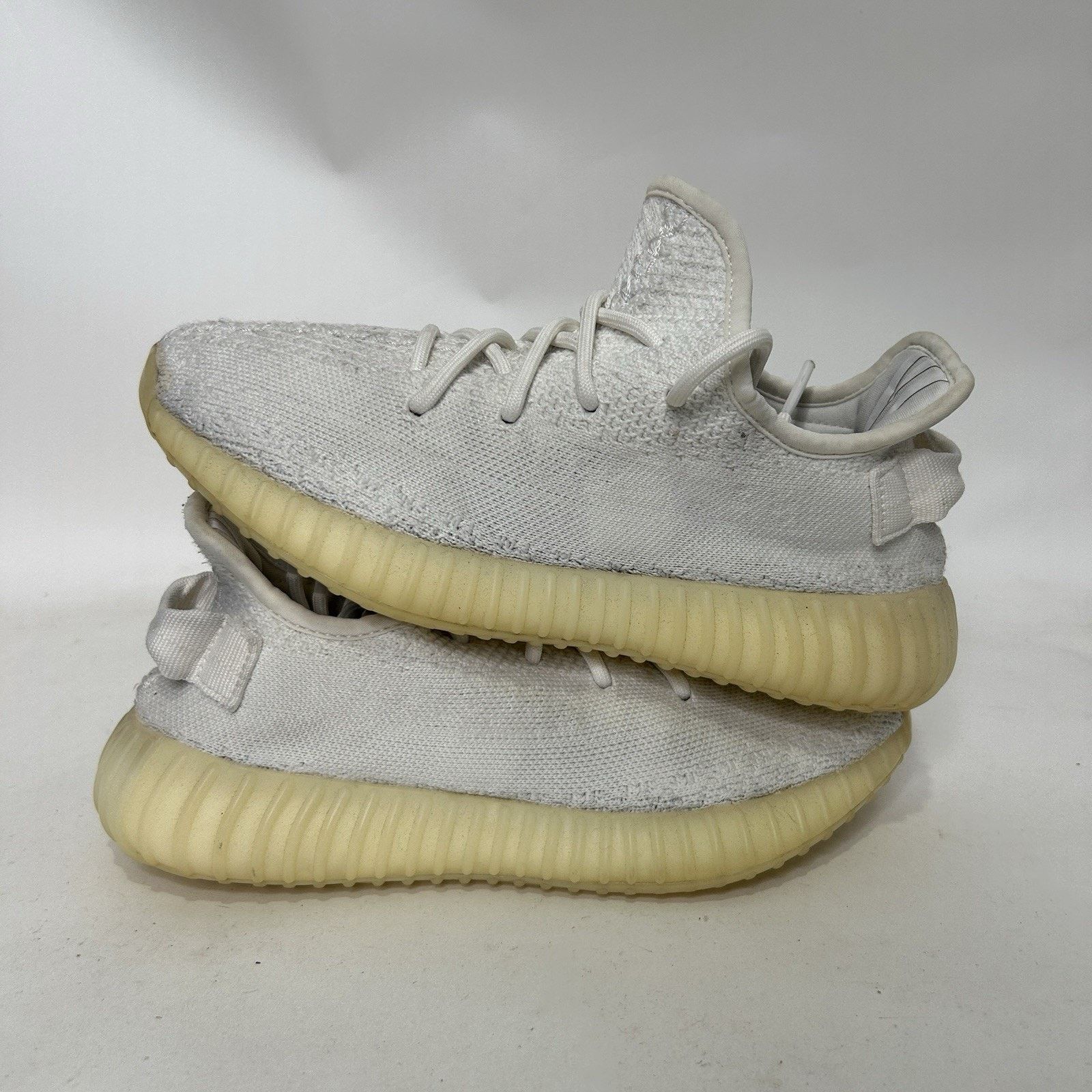 Adidas Adidas Yeezy Boost 350 V2 “Cream White/Triple White/Grey” Size US 7 / IT 37 - 1 Thumbnail