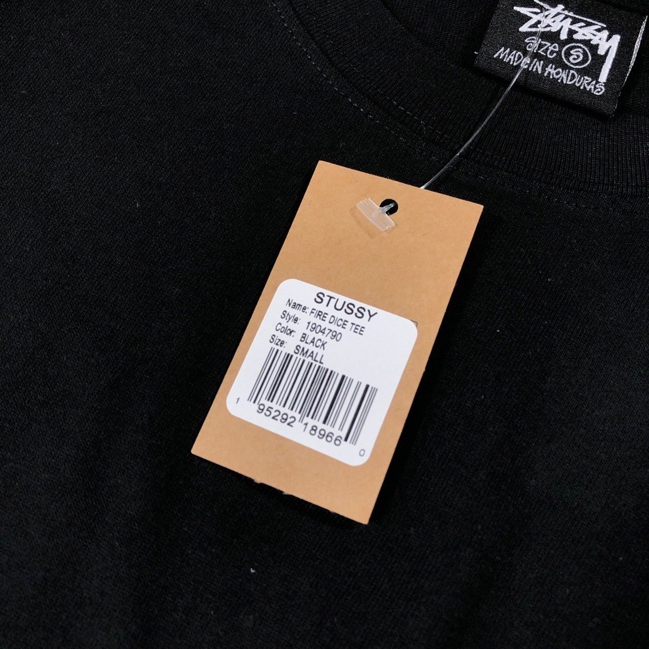 Stussy × Vintage Stussy Fire Dice Tee Size US S / EU 44-46 / 1 - 7 Thumbnail