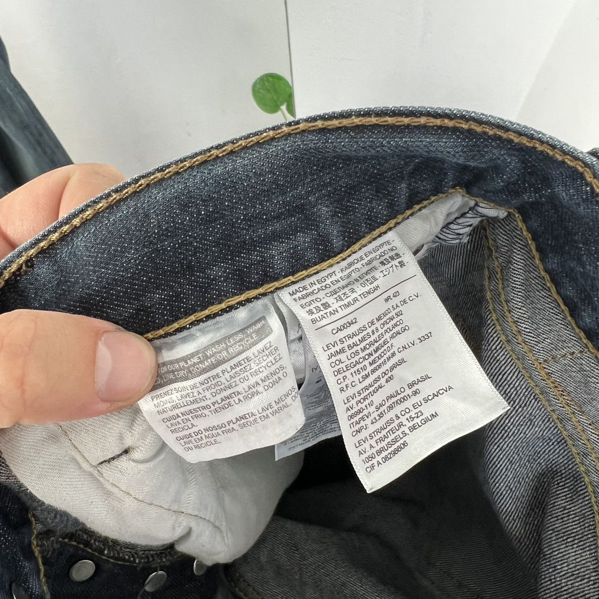 Levi's Vintage Y2K 501 Levi’s Blue Denim Baggy Jeans Size US 34 / EU 50 - 5 Thumbnail