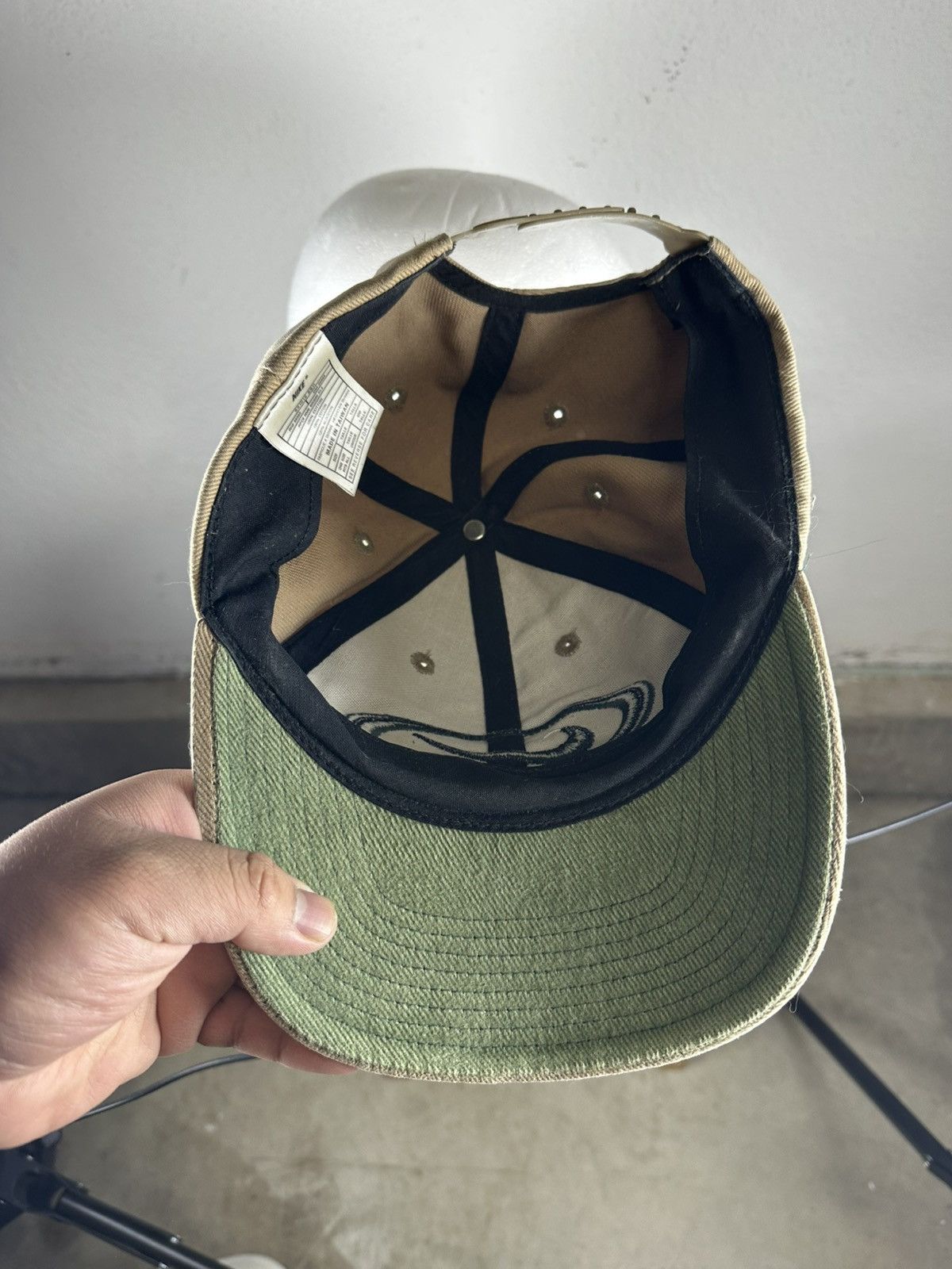 Nike 90s Nike embroidered brown hat Size ONE SIZE - 7 Thumbnail