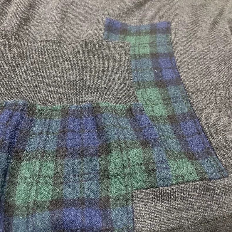 Y's Y's Early Patchwork Irregular Sweater Size US M / EU 48-50 / 2 - 6 Thumbnail