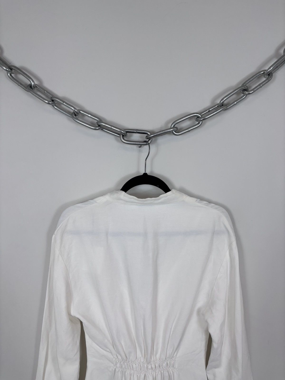 Sandro Sandro Paris Celia NWT Women’s White Ecru Linen Dress Size XS / US 0-2 / IT 36-38 - 21 Thumbnail