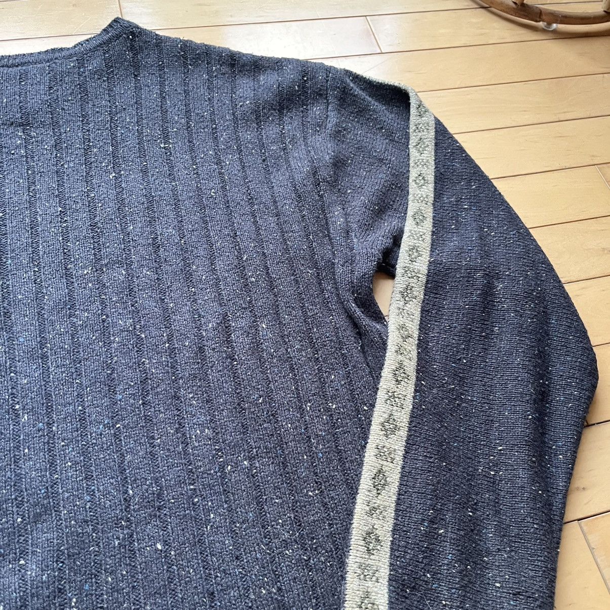 Vintage Dark Blue Vintage sweater Size US XL / EU 56 / 4 - 7 Thumbnail