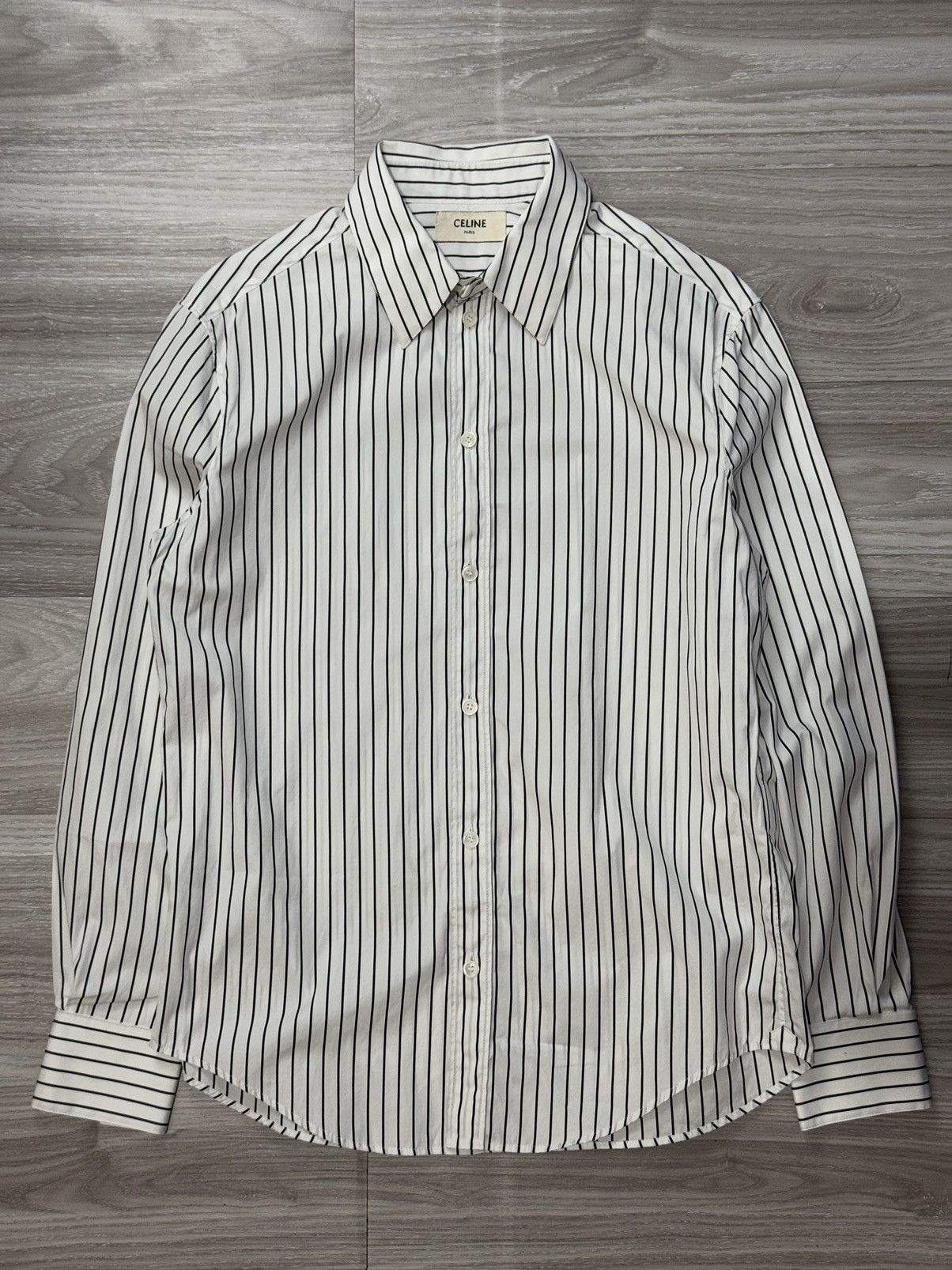 Celine × Hedi Slimane Celine bottondown Size XS / US 0-2 / IT 36-38 - 1 Thumbnail