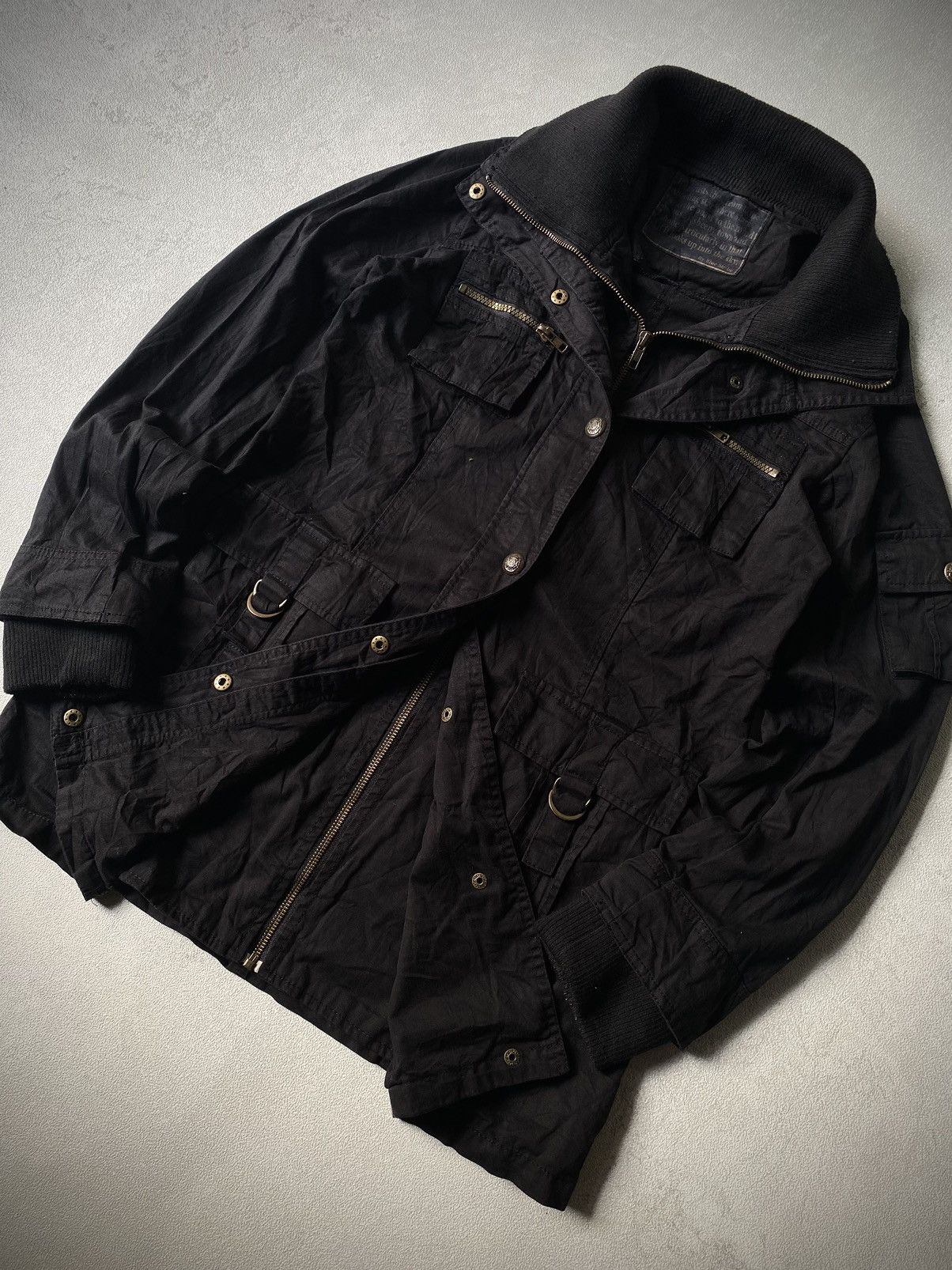 If Six Was Nine blue stripe japanese bono jacket Size US M / EU 48-50 / 2 - 3 Thumbnail