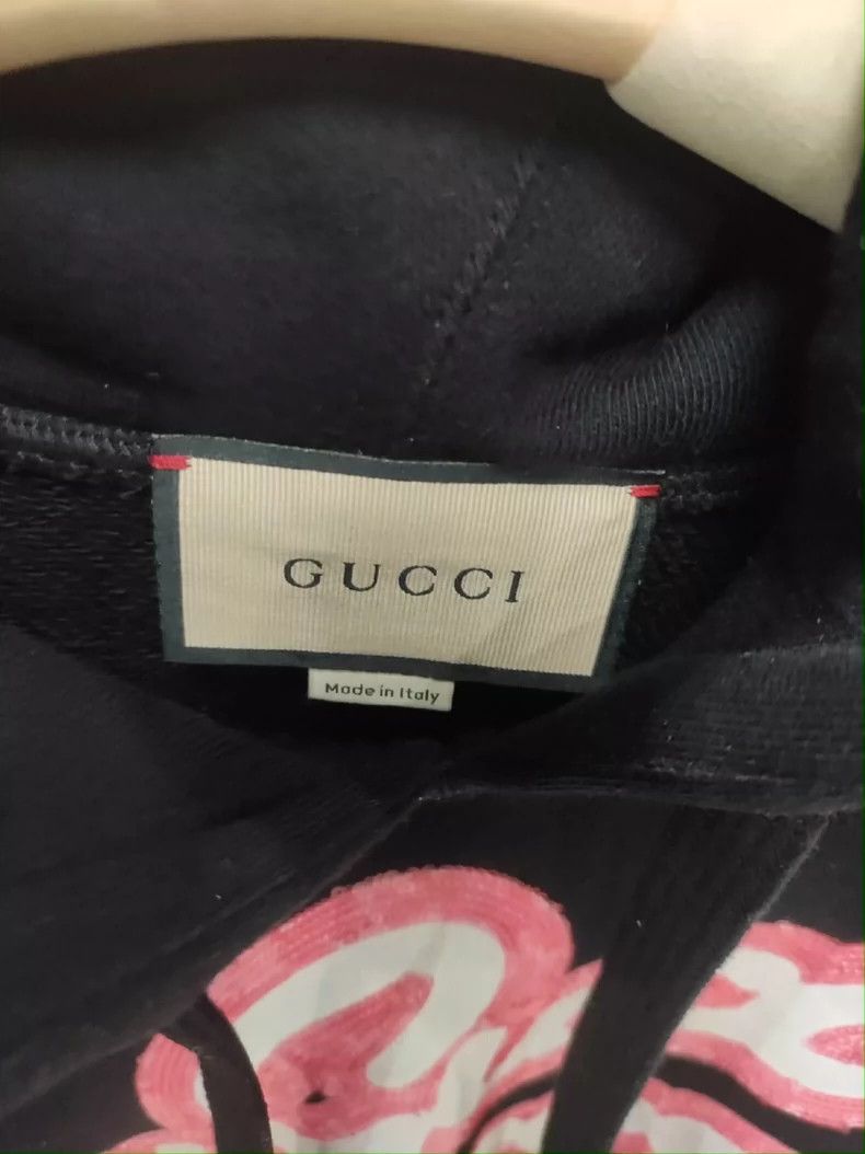Gucci Gucci Black hooded sweatshirt 2503-Nextarrow Size US XS / EU 42 / 0 - 2 Thumbnail