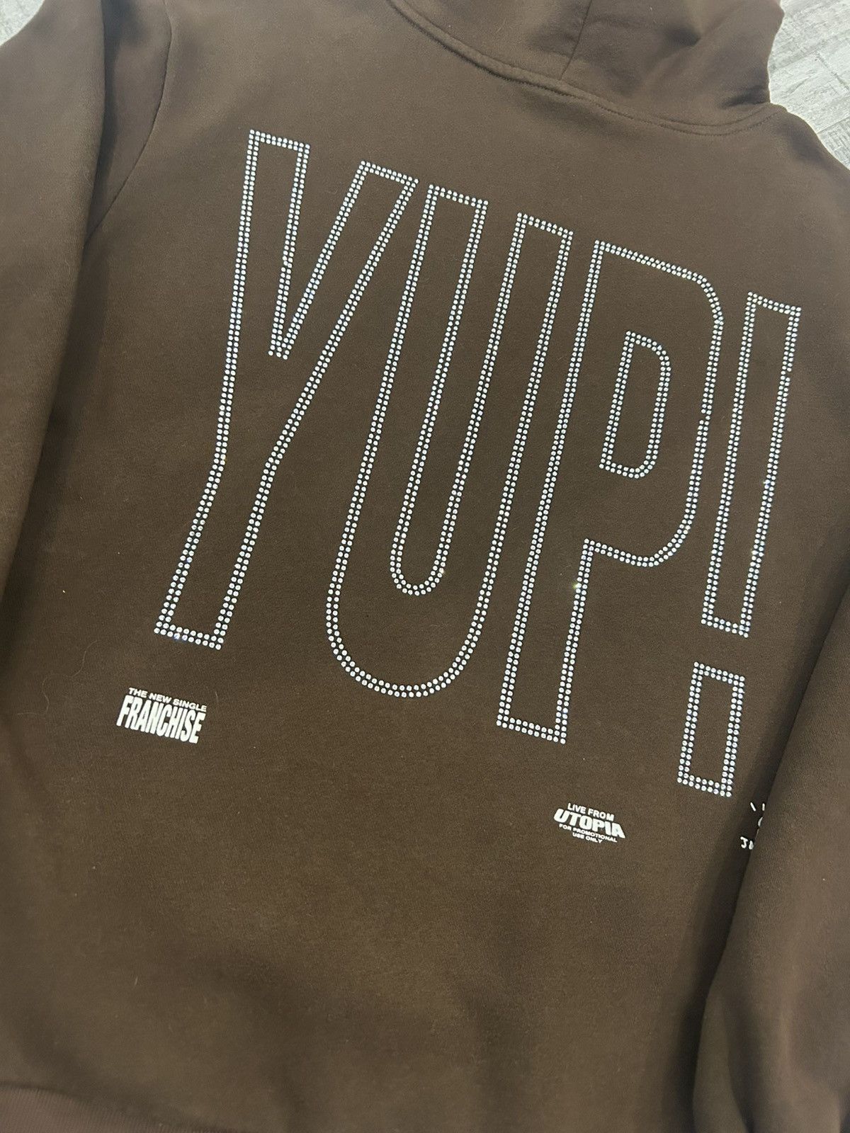 Travis Scott Cactus Jack by Travis Scott YUP! Rhinestone Zip Up Size US L / EU 52-54 / 3 - 7 Thumbnail