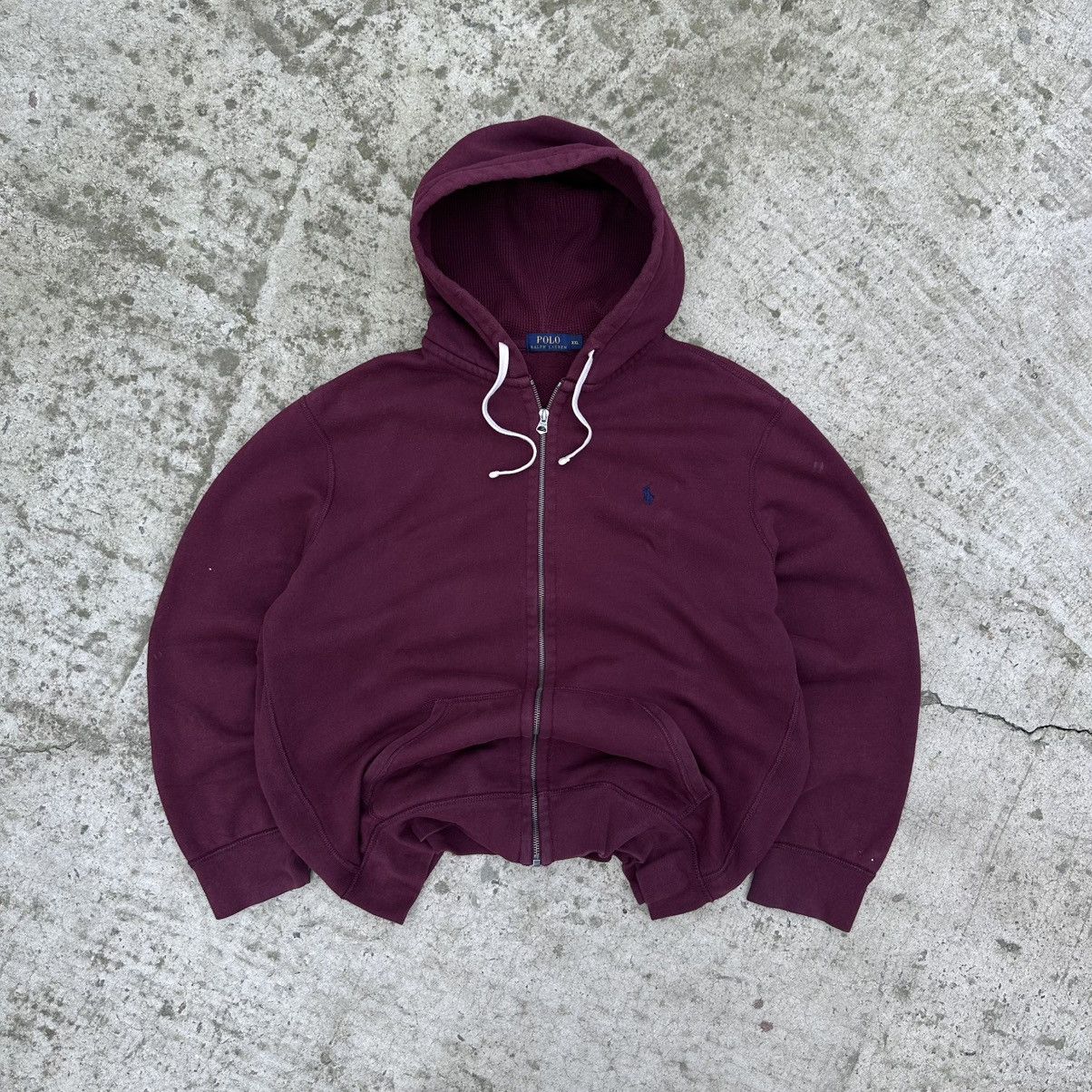Polo Ralph Lauren Luxury Polo Ralph Lauren Zip Hoodie Basic Fit Y2K 00s USA Size US XXL / EU 58 / 5 - 1 Thumbnail